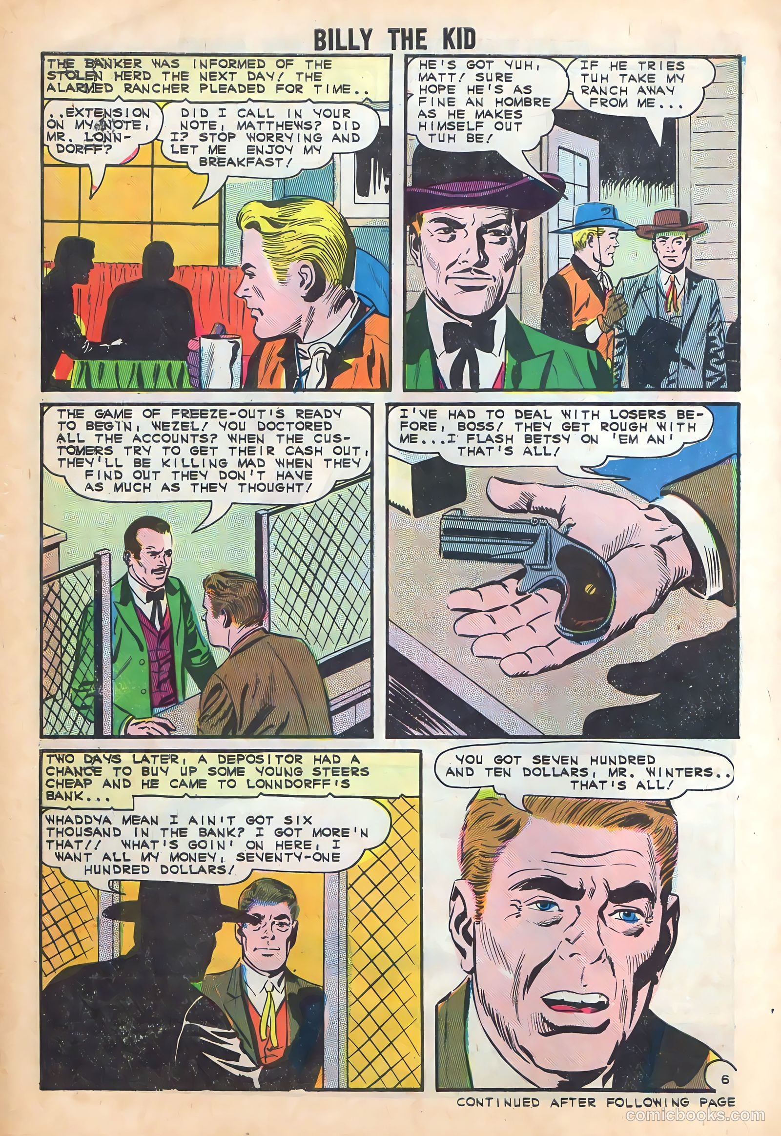 Billy the Kid #49 (1965) — page 30 of 36