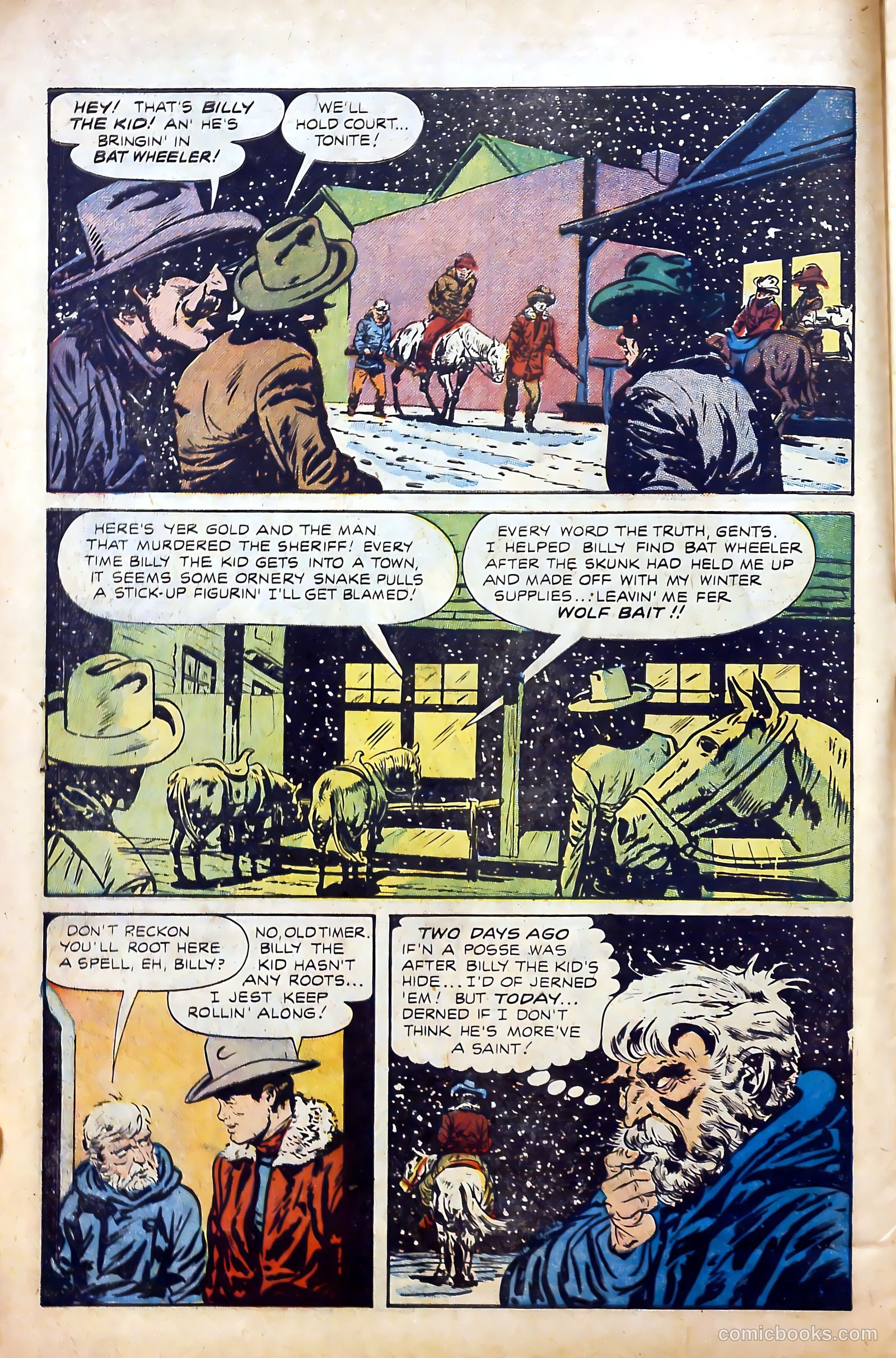 Billy the Kid #5 (1951) — page 10 of 36