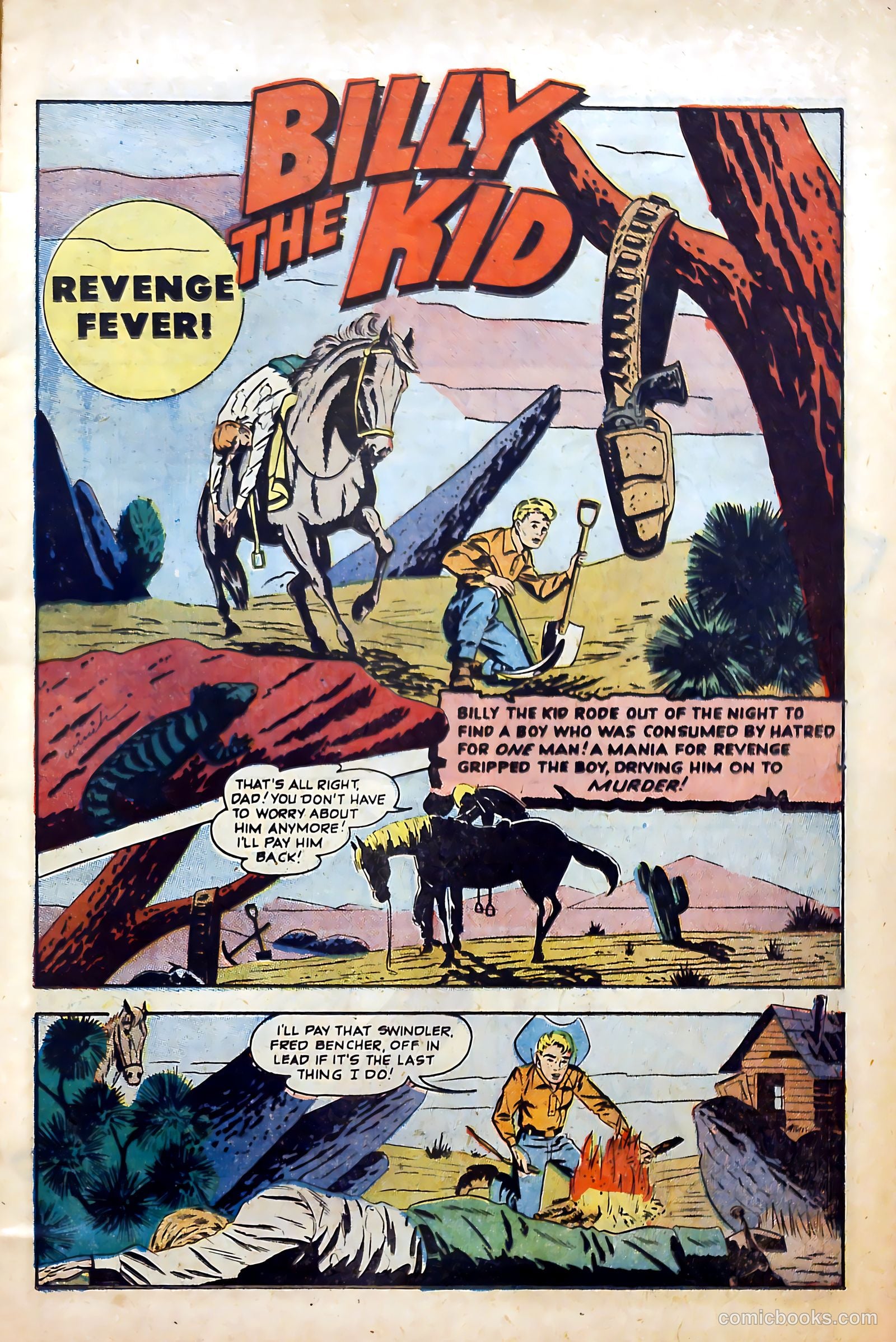 Billy the Kid #5 (1951) — page 11 of 36