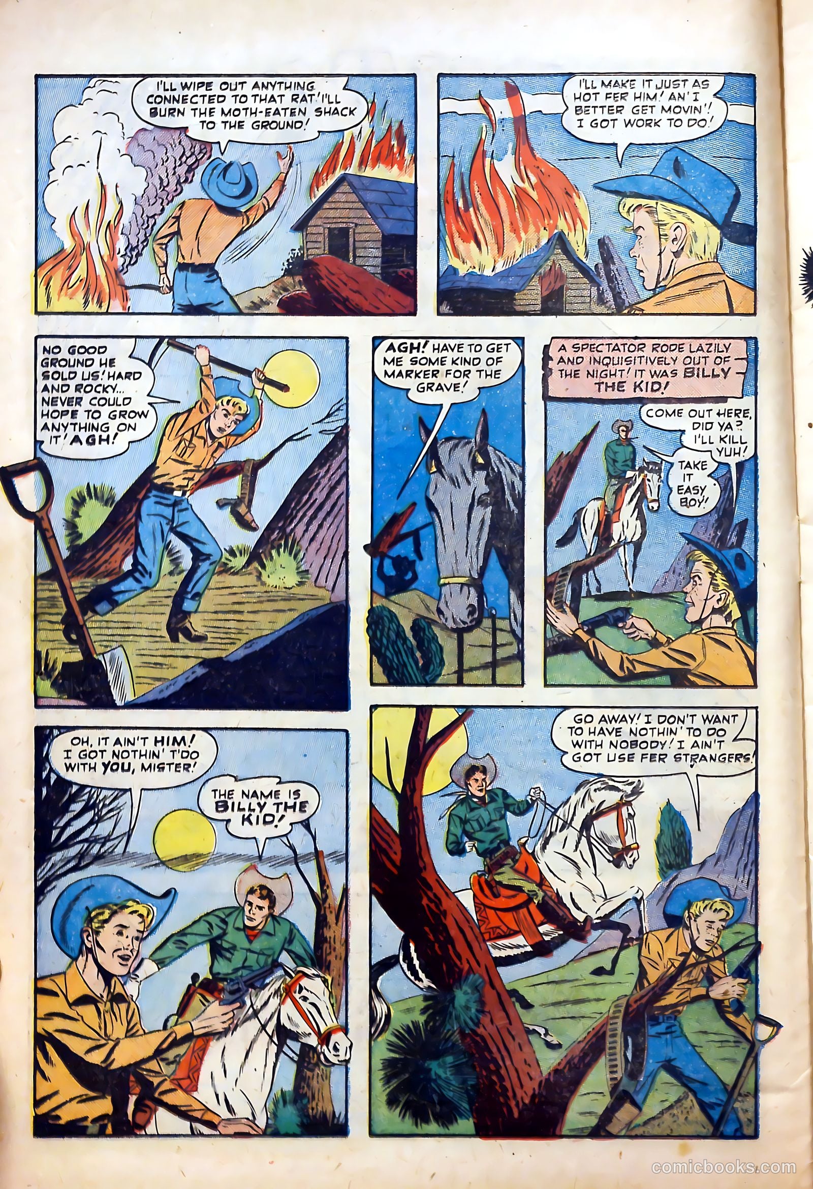 Billy the Kid #5 (1951) — page 12 of 36