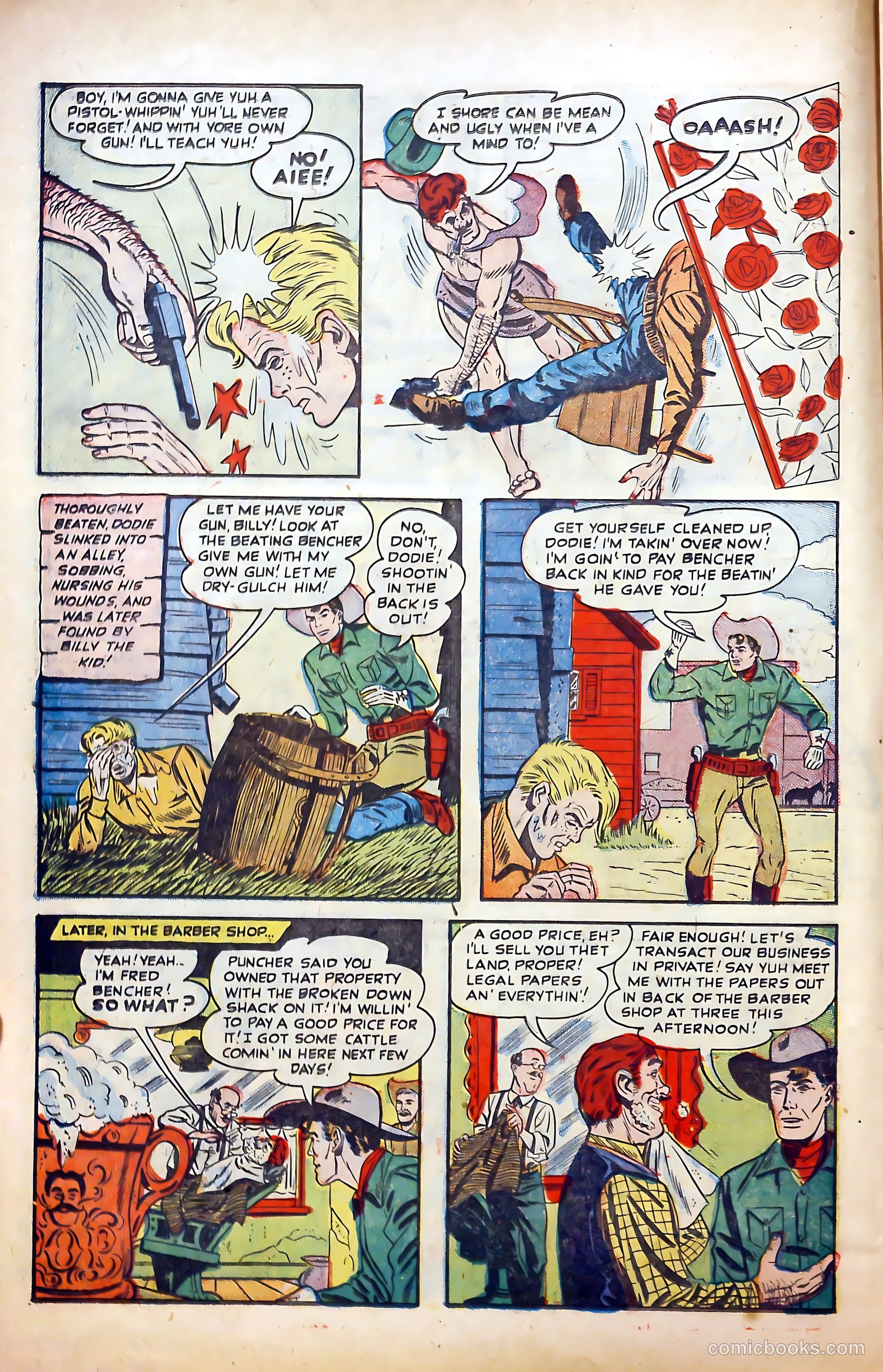 Billy the Kid #5 (1951) — page 16 of 36