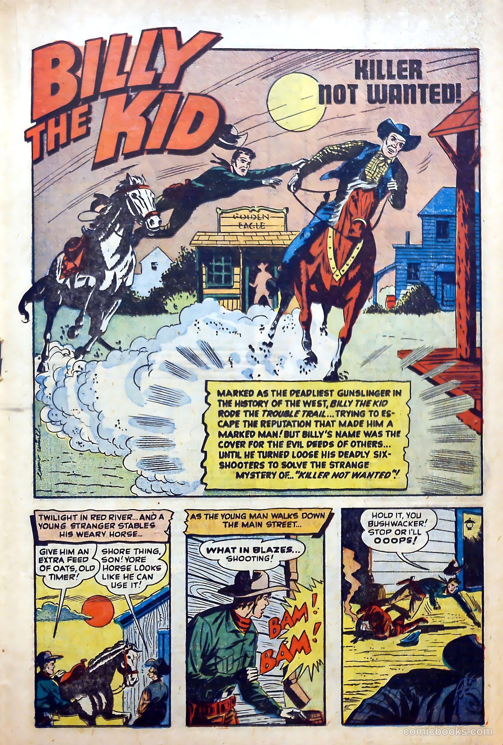 Billy the Kid #5 (1951) — page 19 of 36