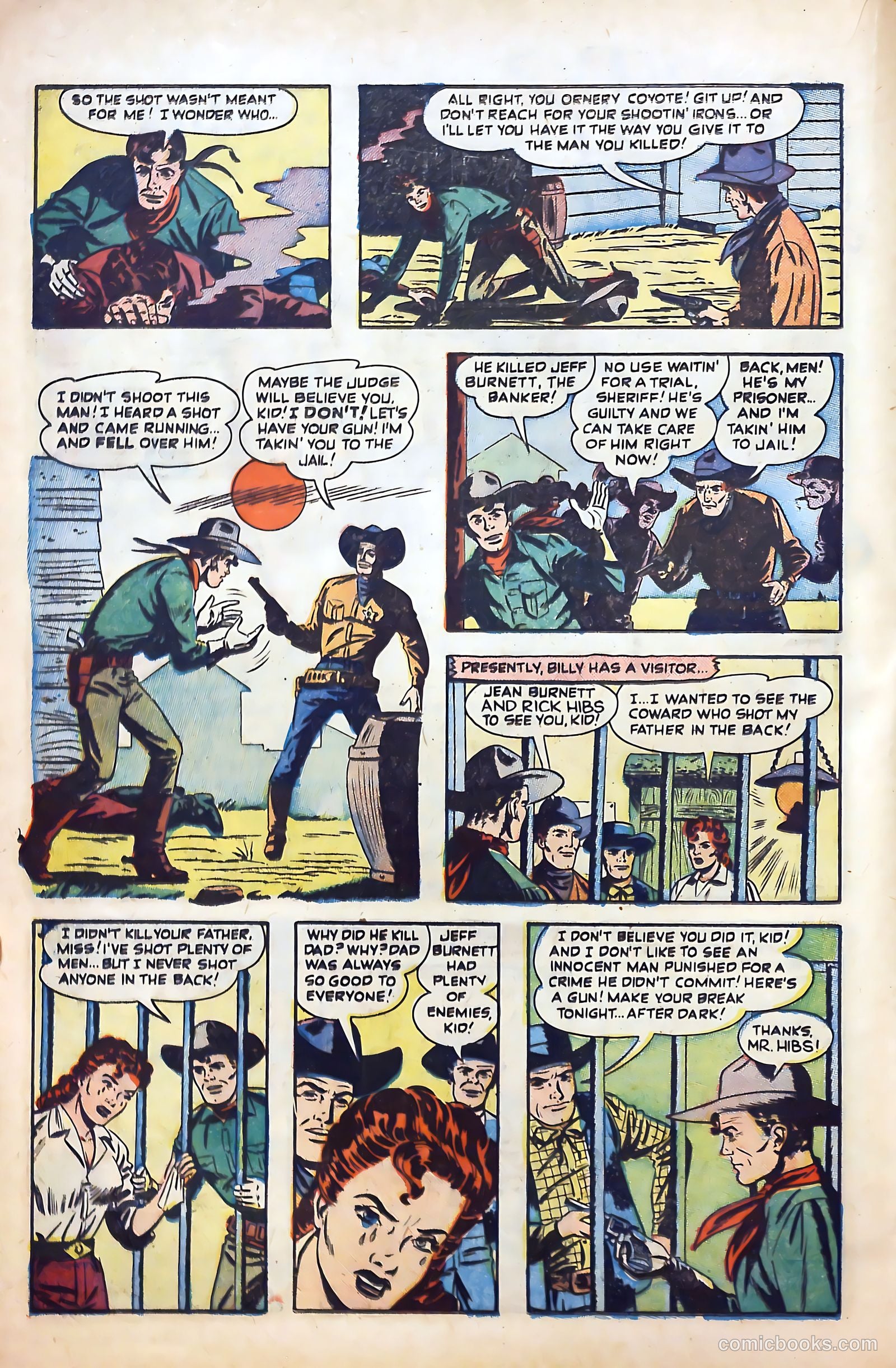 Billy the Kid #5 (1951) — page 20 of 36