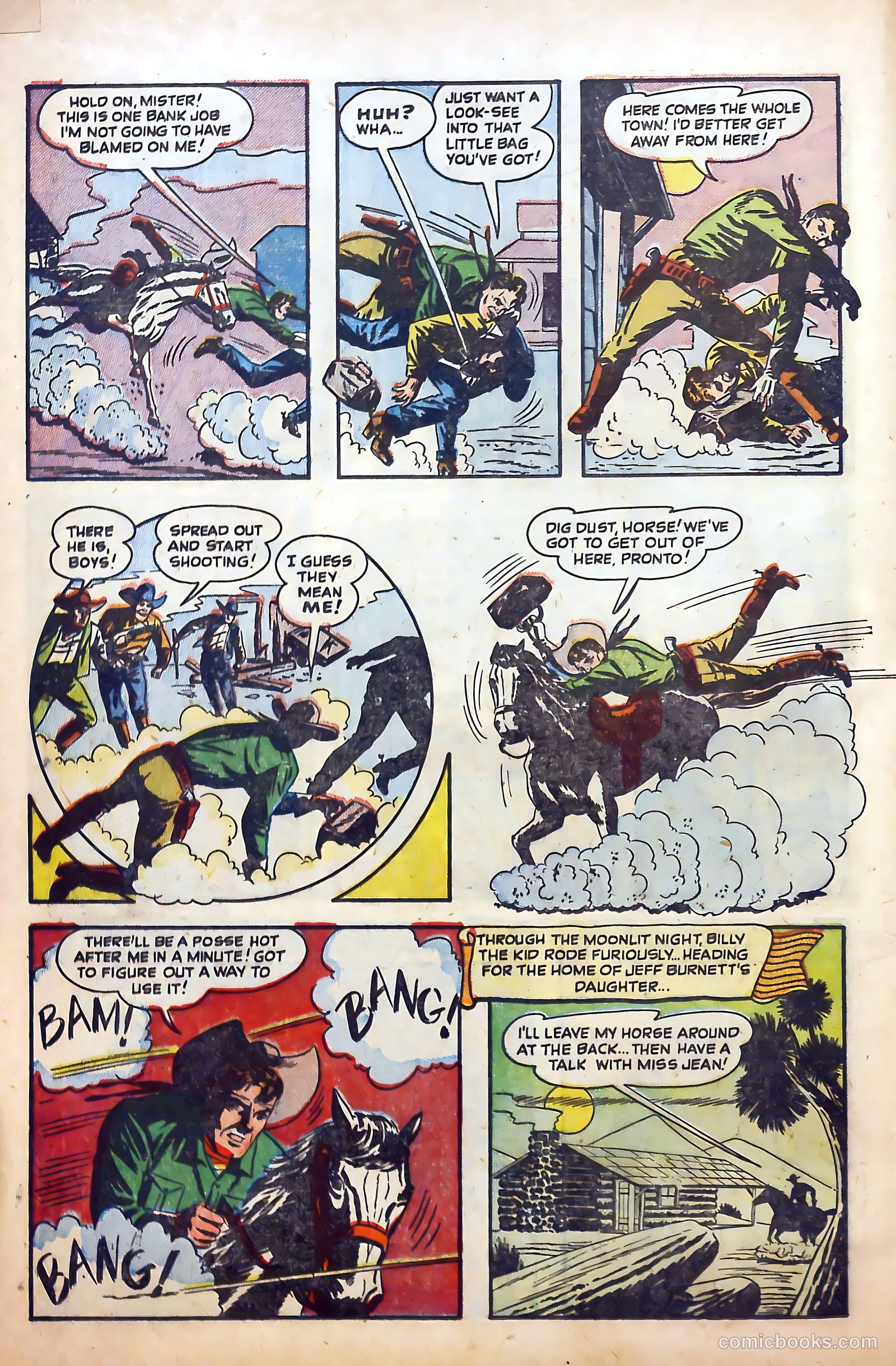 Billy the Kid #5 (1951) — page 22 of 36