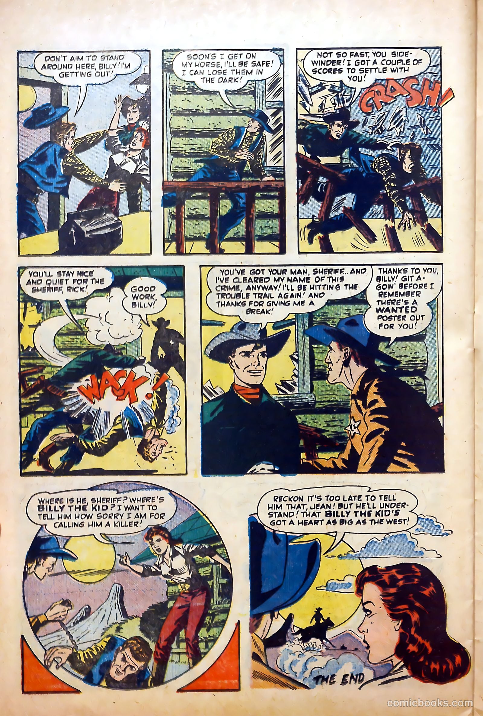 Billy the Kid #5 (1951) — page 26 of 36
