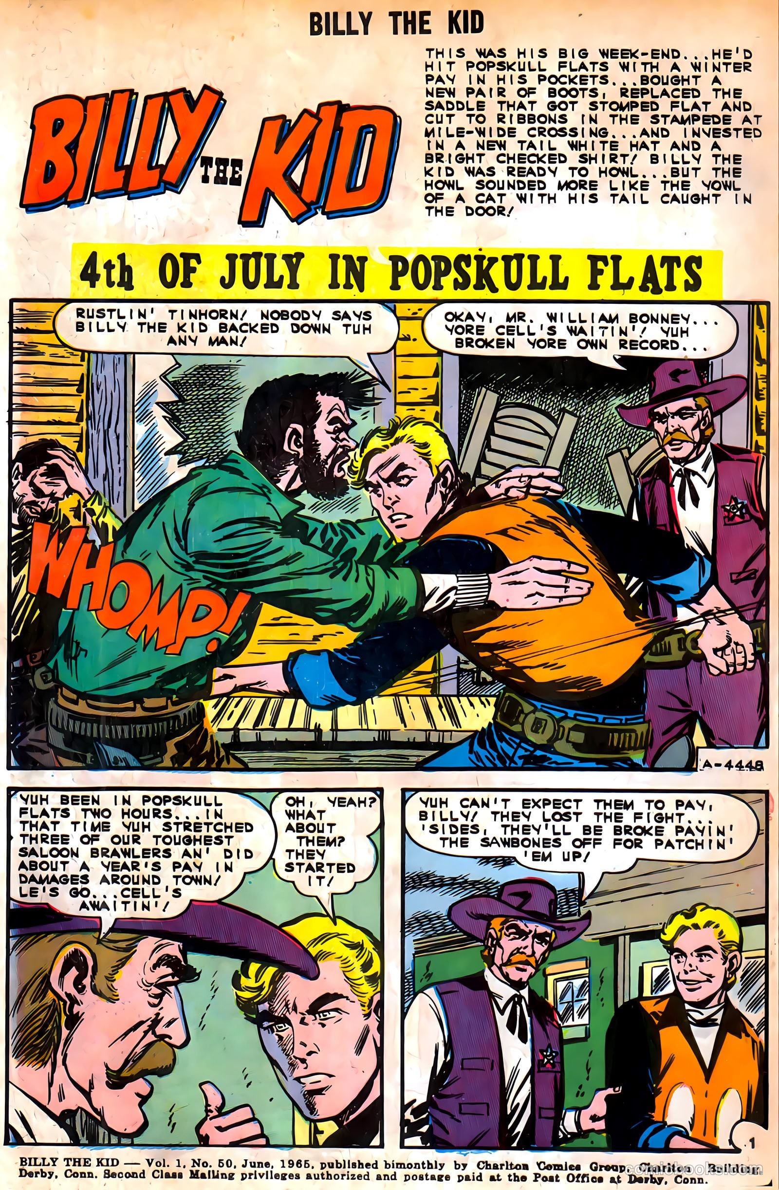 Billy the Kid #50 (1965) — page 3 of 37