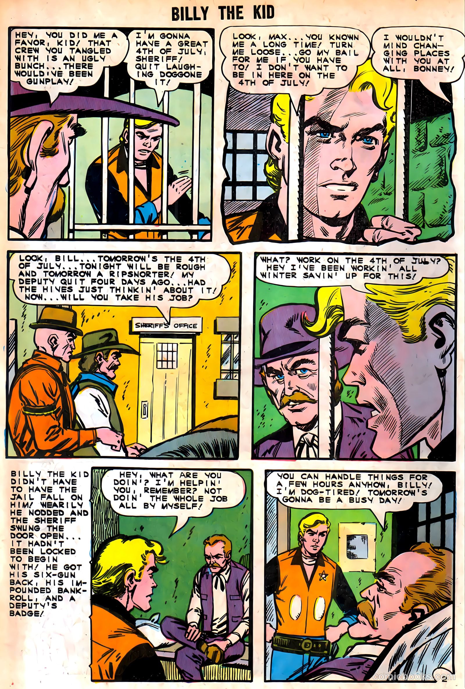 Billy the Kid #50 (1965) — page 4 of 37
