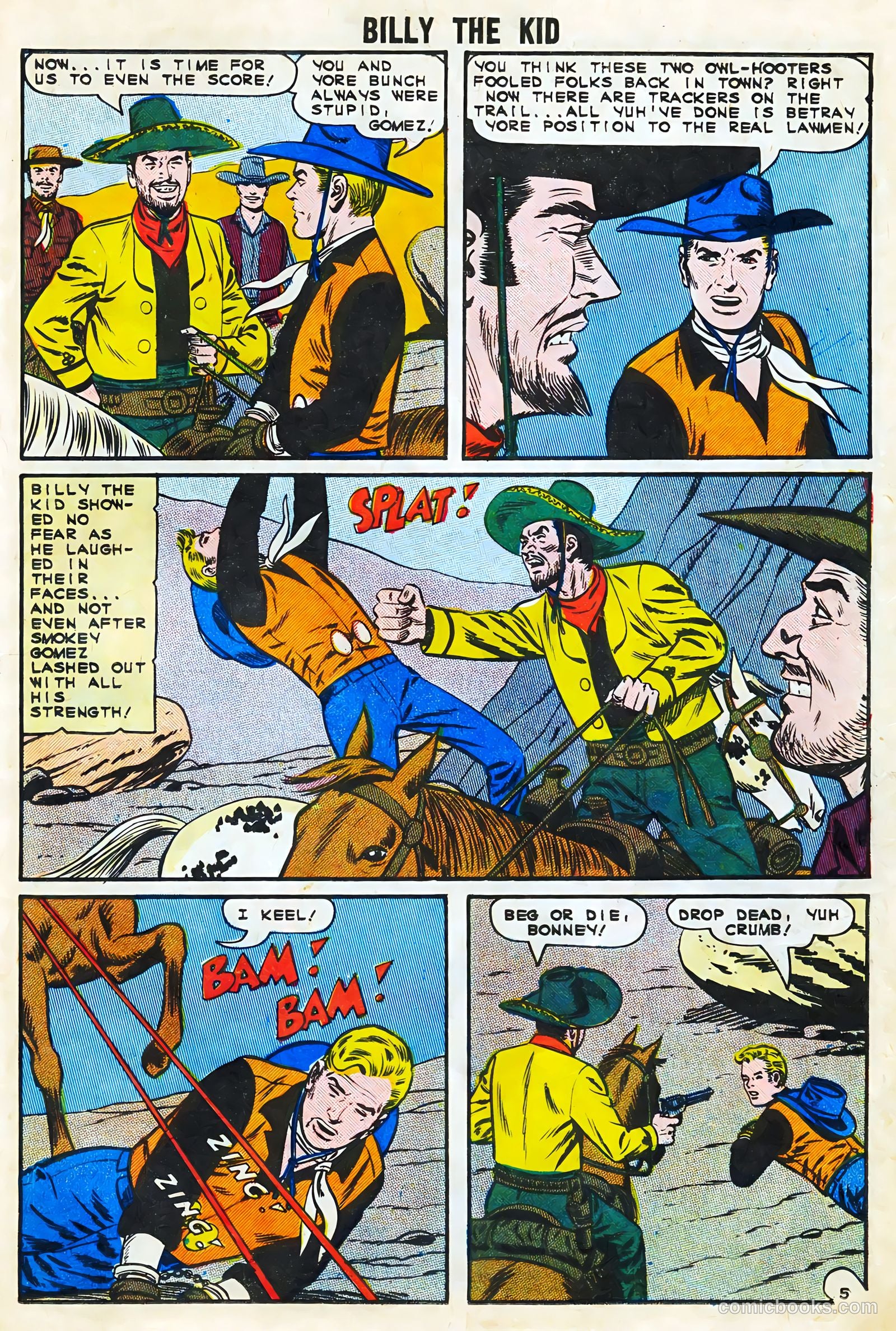 Billy the Kid #51 (1965) — page 21 of 36