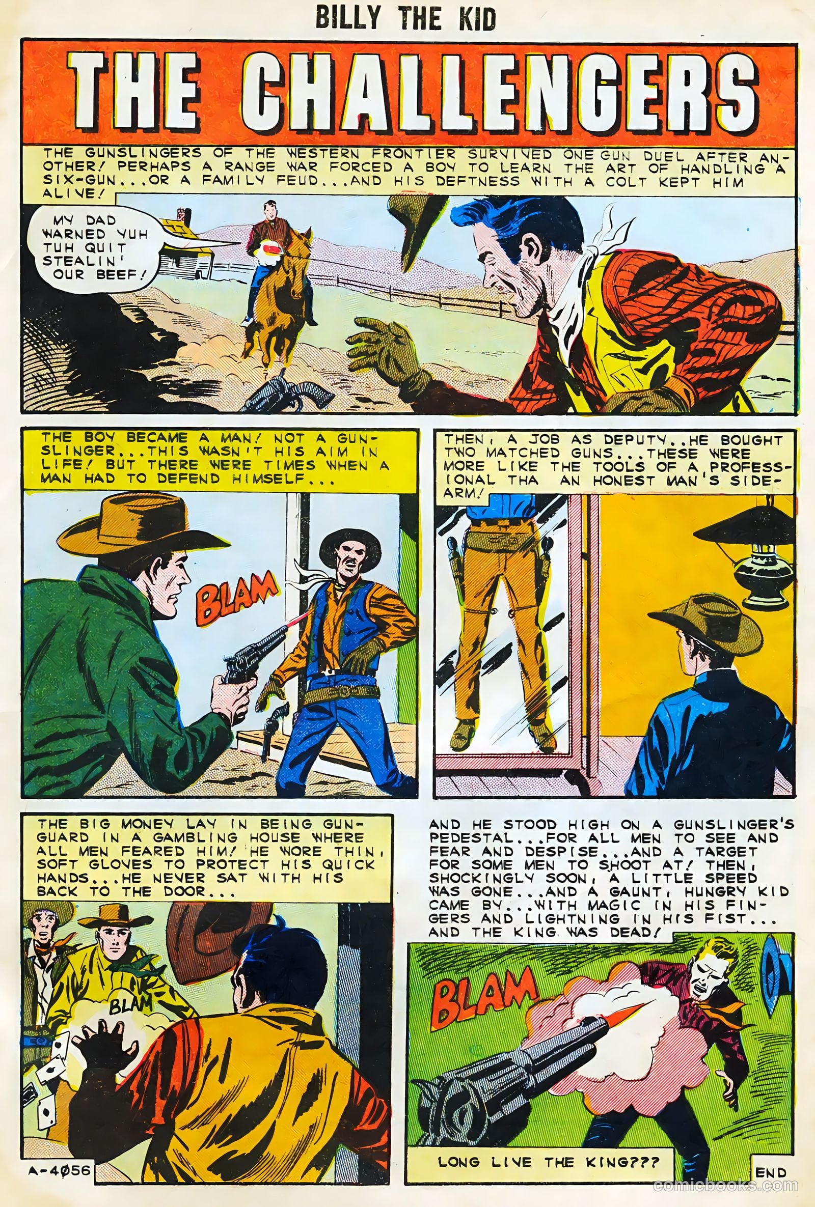 Billy the Kid #51 (1965) — page 33 of 36