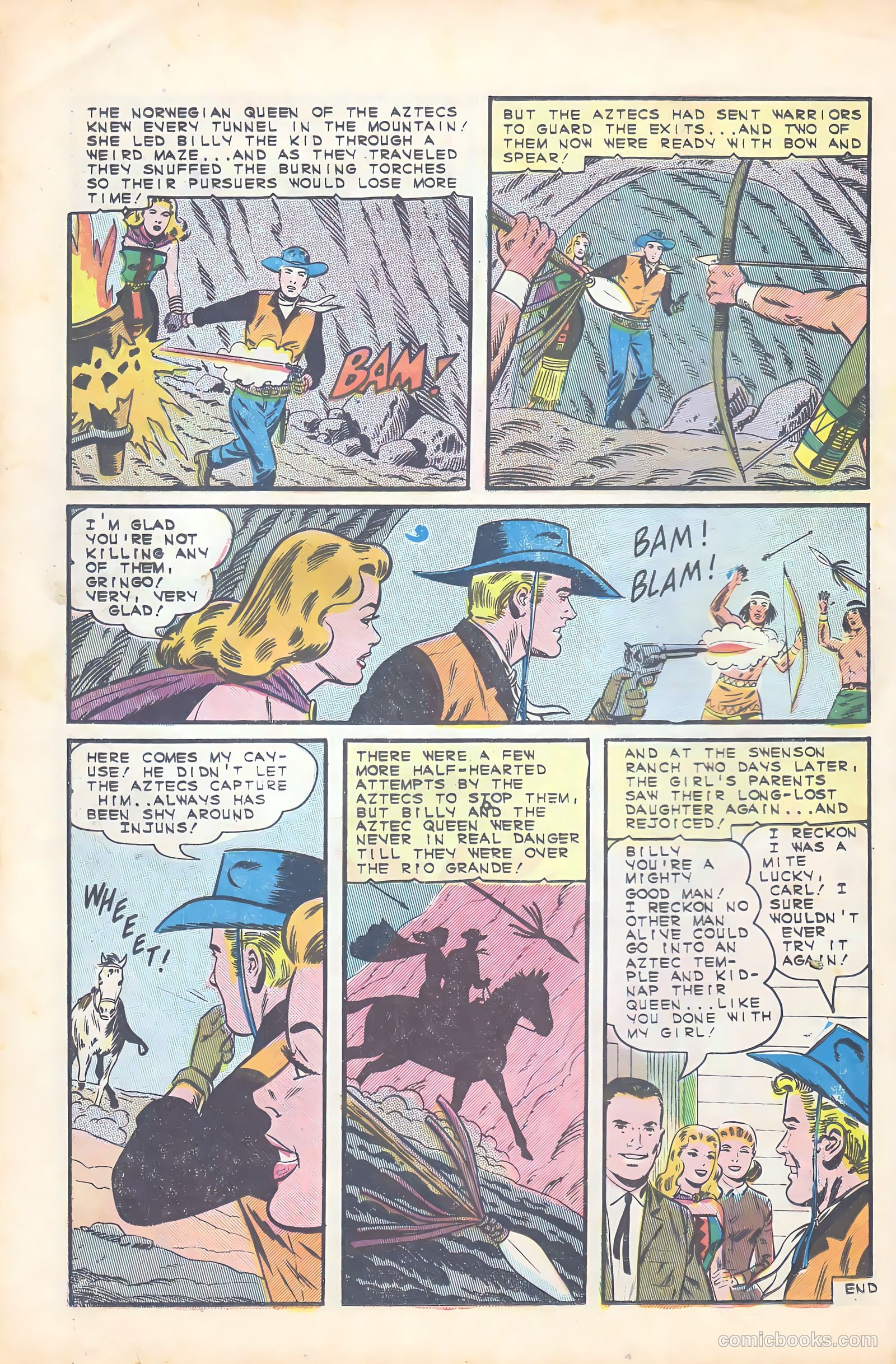 Billy the Kid #52 (1965) — page 22 of 36