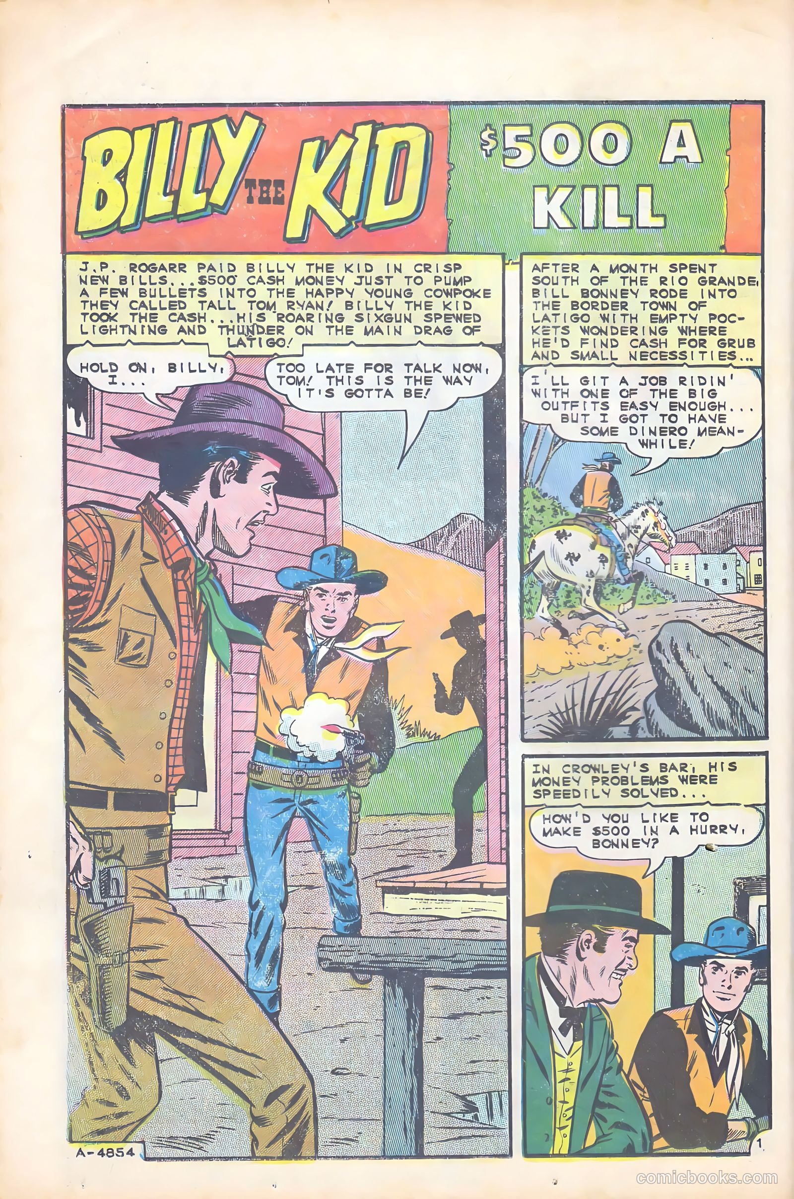 Billy the Kid #52 (1965) — page 26 of 36