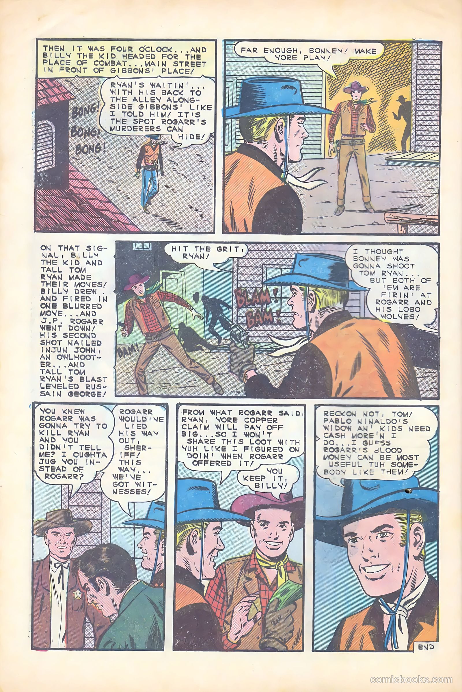 Billy the Kid #52 (1965) — page 32 of 36