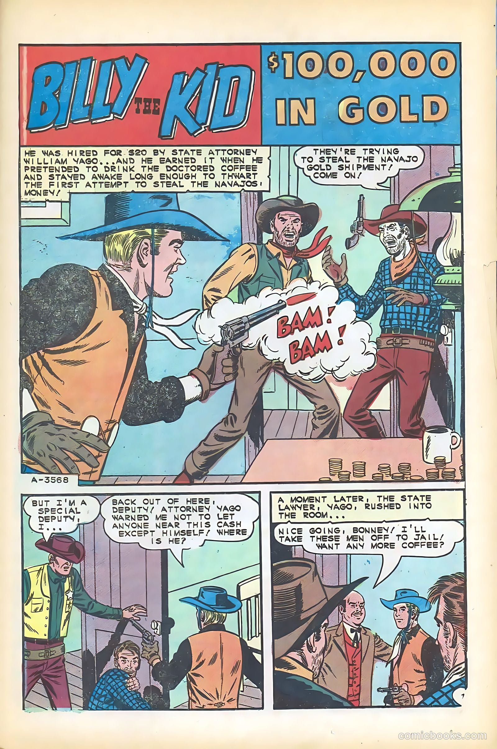 Billy the Kid #54 (1966) — page 25 of 36