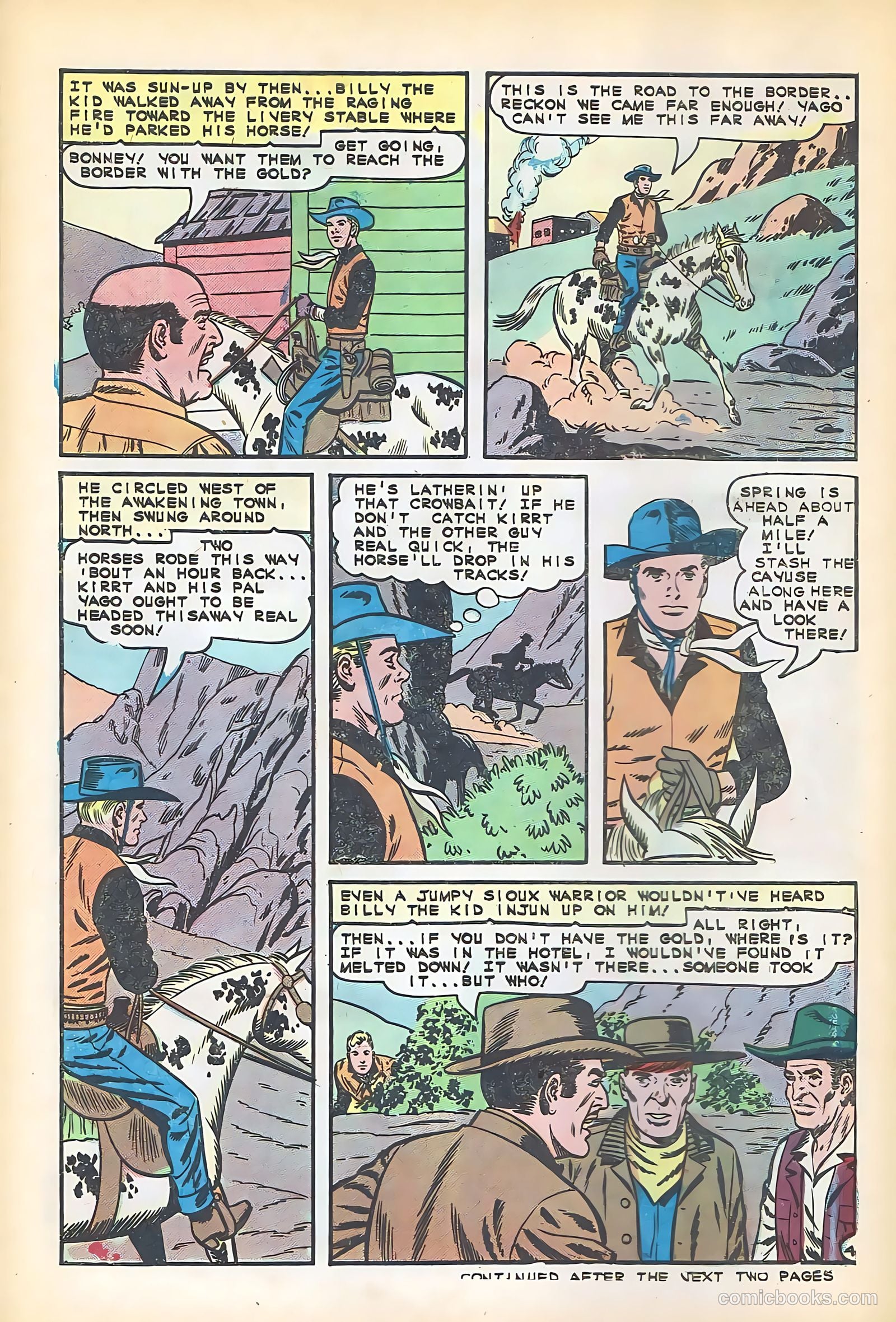 Billy the Kid #54 (1966) — page 28 of 36