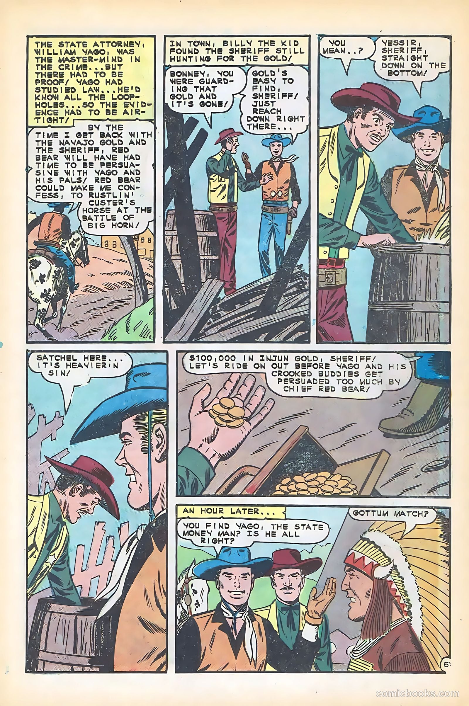 Billy the Kid #54 (1966) — page 32 of 36