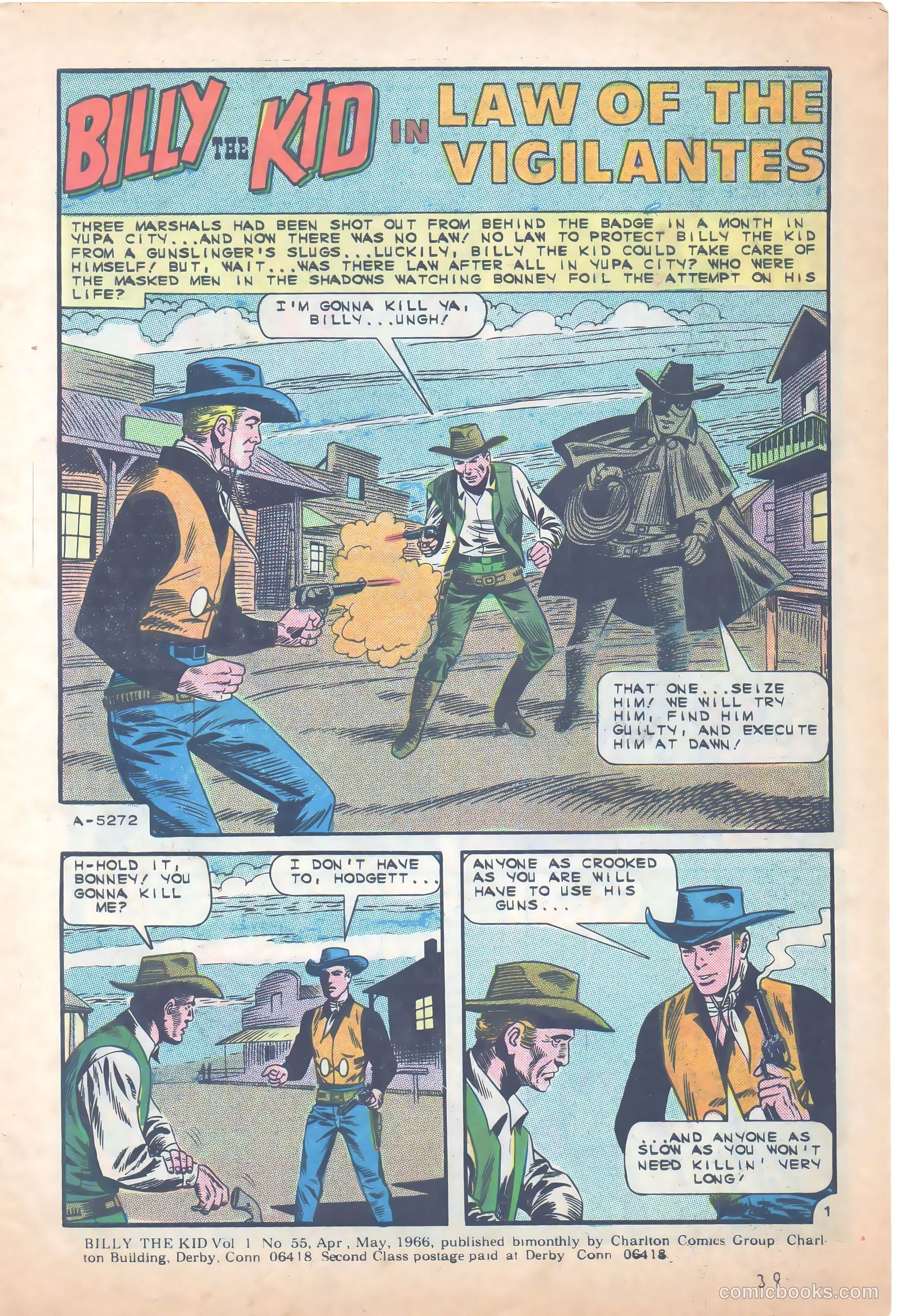 Billy the Kid #55 (1966) — page 3 of 36