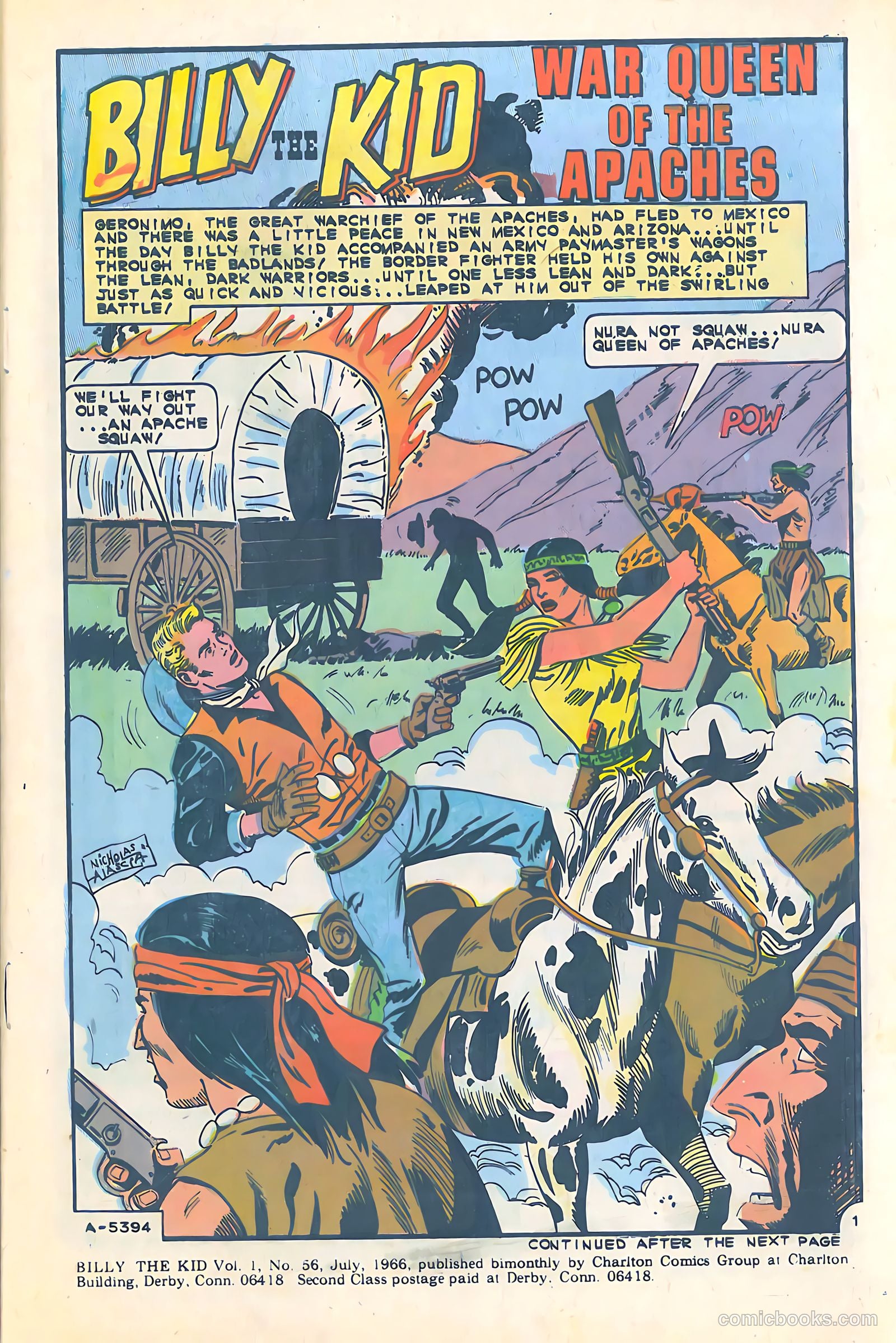 Billy the Kid #56 (1966) — page 3 of 35