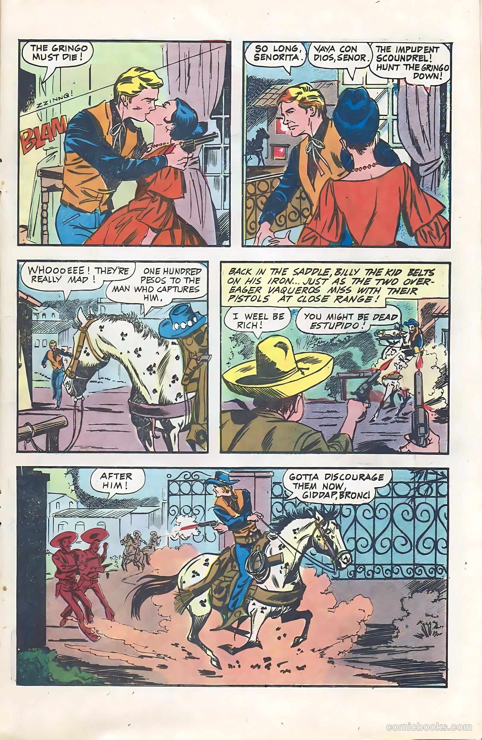 Billy the Kid #59 (1967) — page 17 of 36