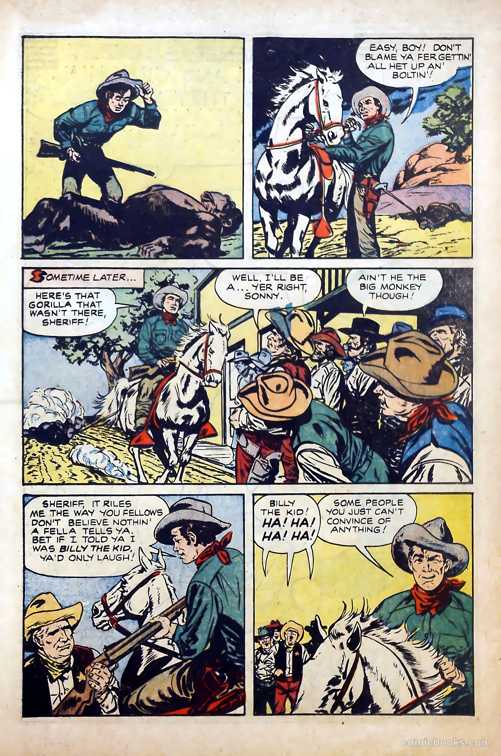 Billy the Kid #6 (1951) — page 19 of 36