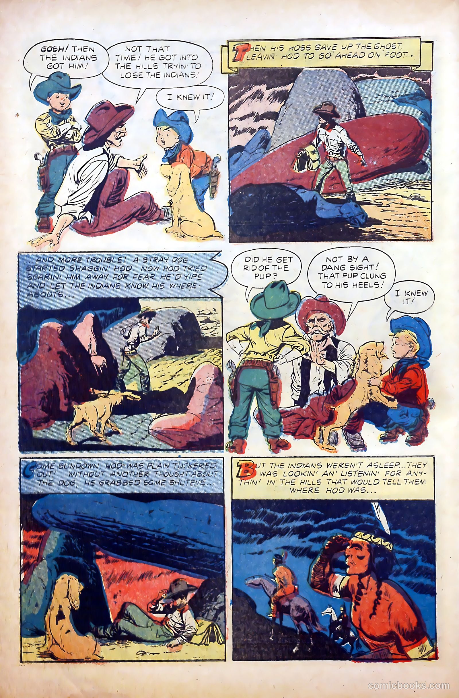 Billy the Kid #6 (1951) — page 32 of 36