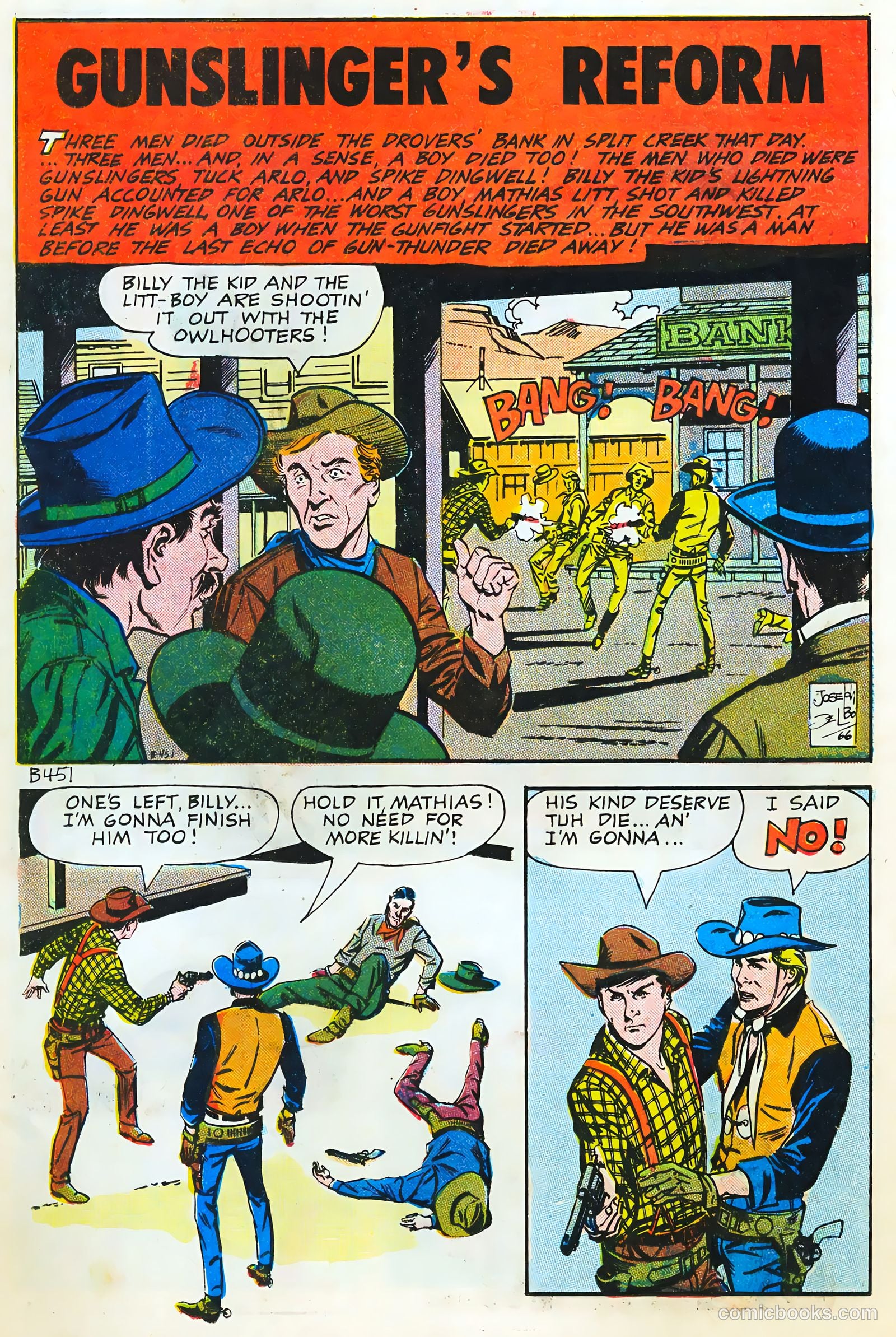 Billy the Kid #60 (1967) — page 25 of 36