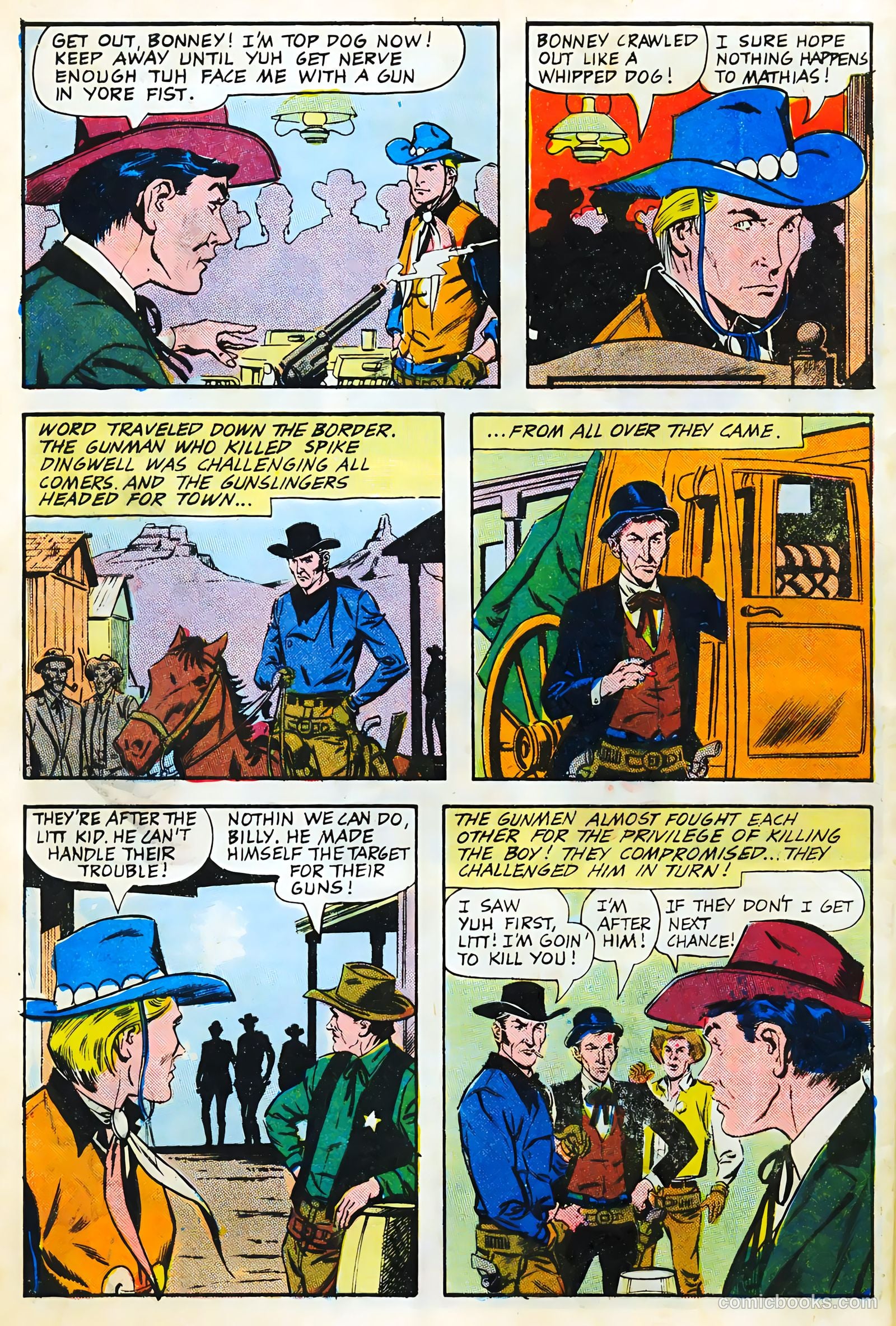 Billy the Kid #60 (1967) — page 32 of 36