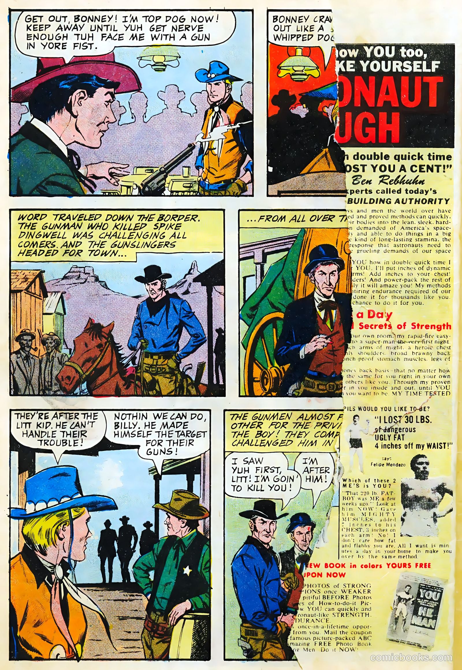 Billy the Kid #60 (1967) — page 34 of 36