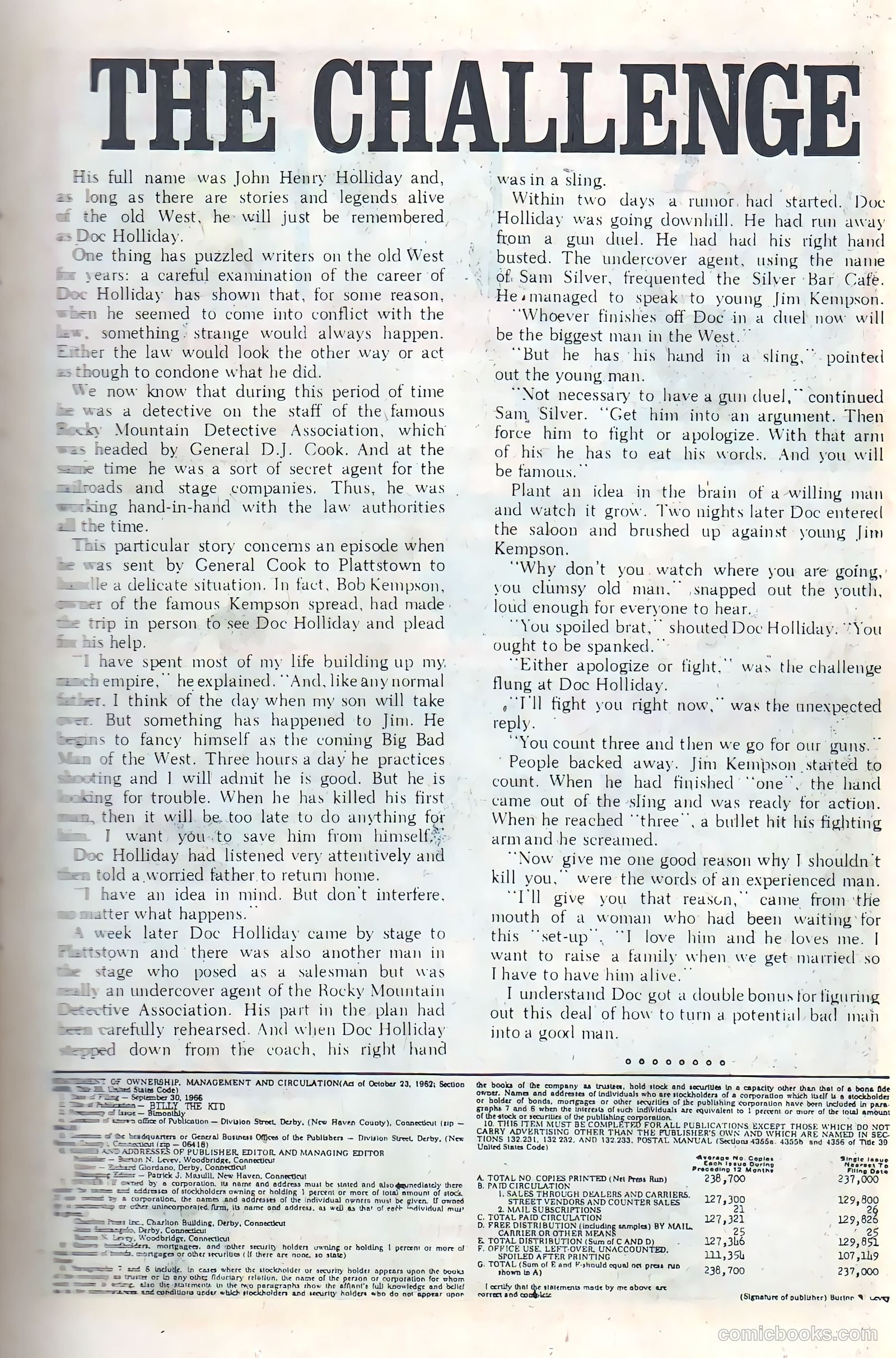 Billy the Kid #61 (1967) — page 12 of 35