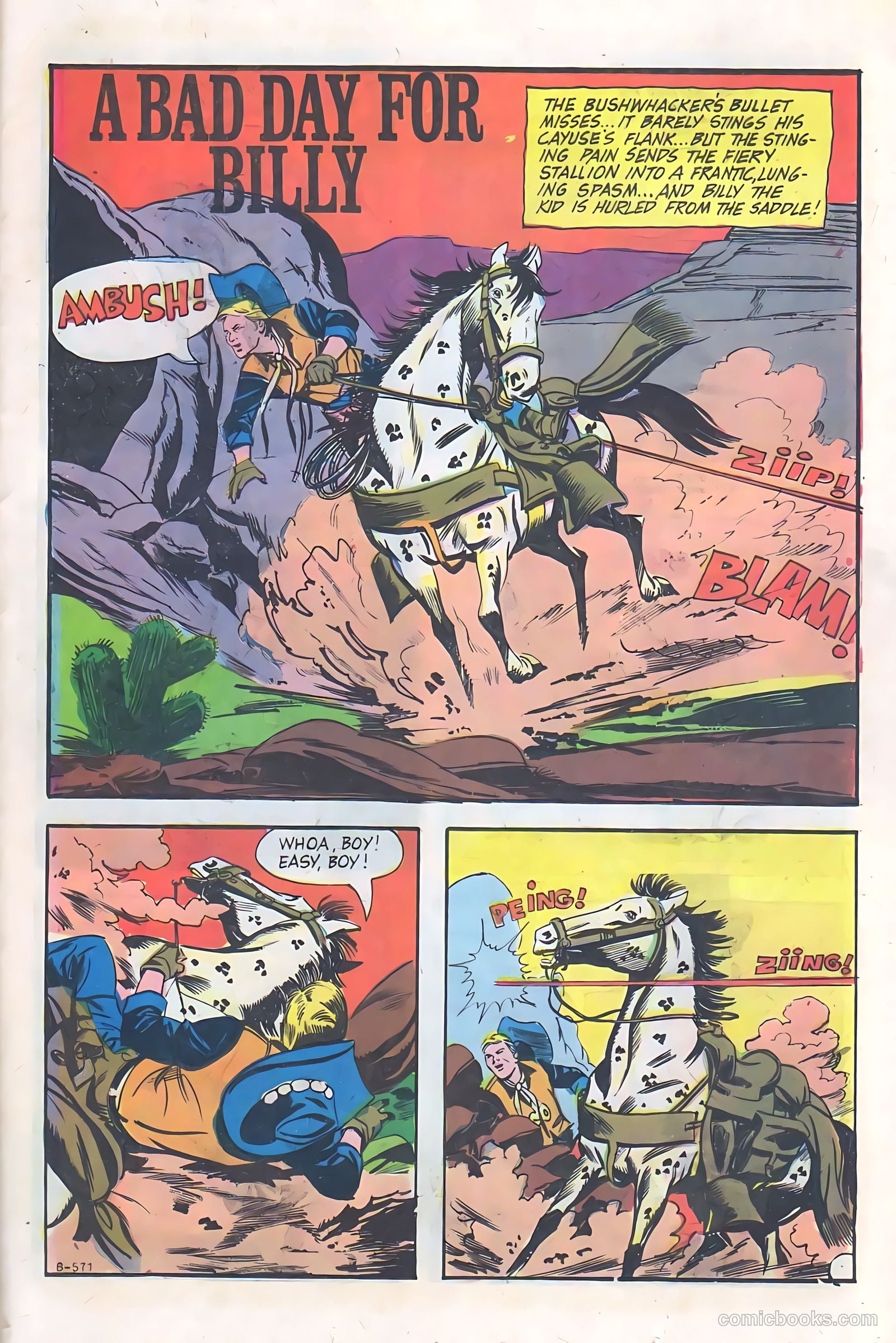 Billy the Kid #61 (1967) — page 24 of 35