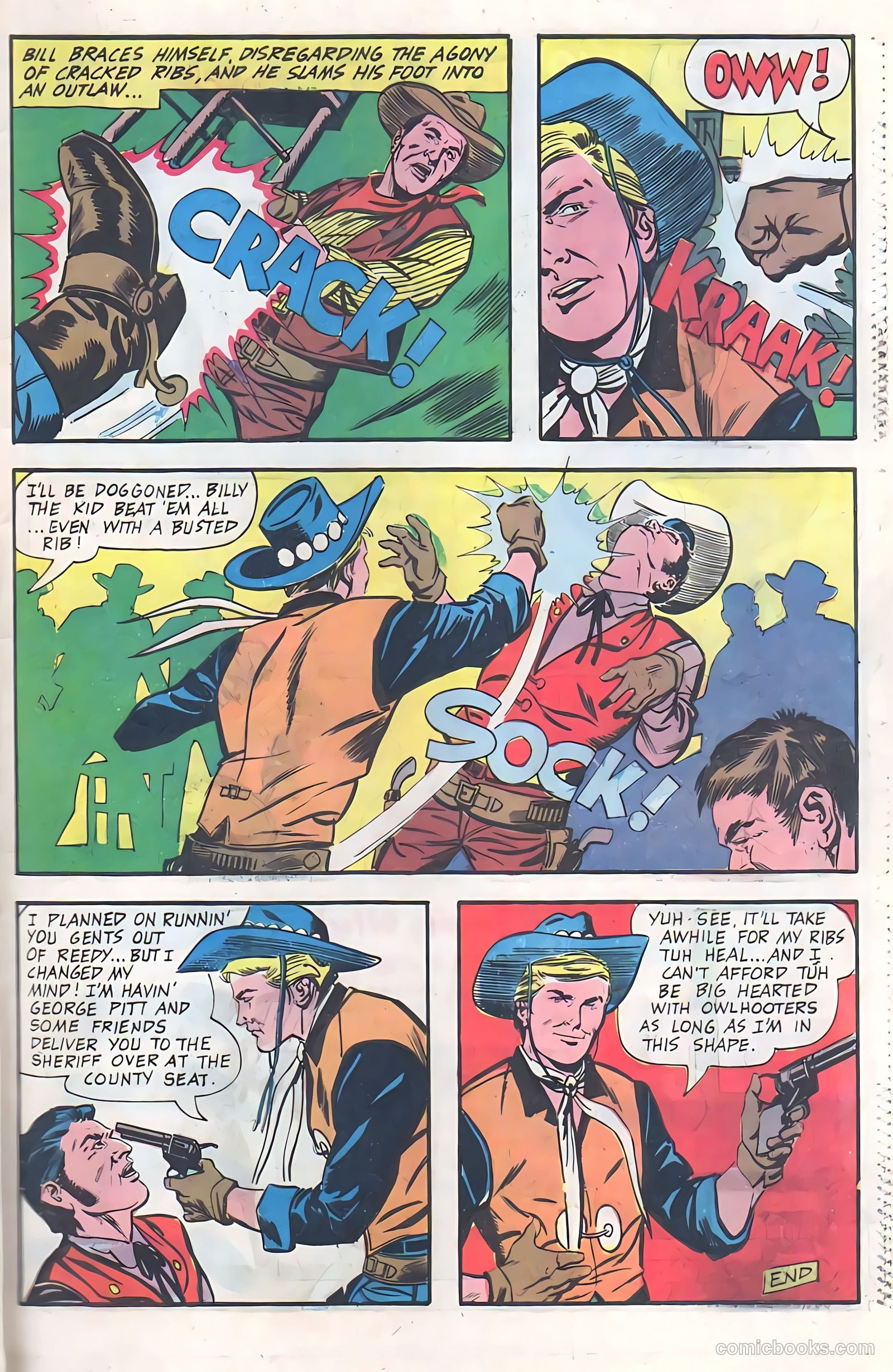 Billy the Kid #61 (1967) — page 32 of 35