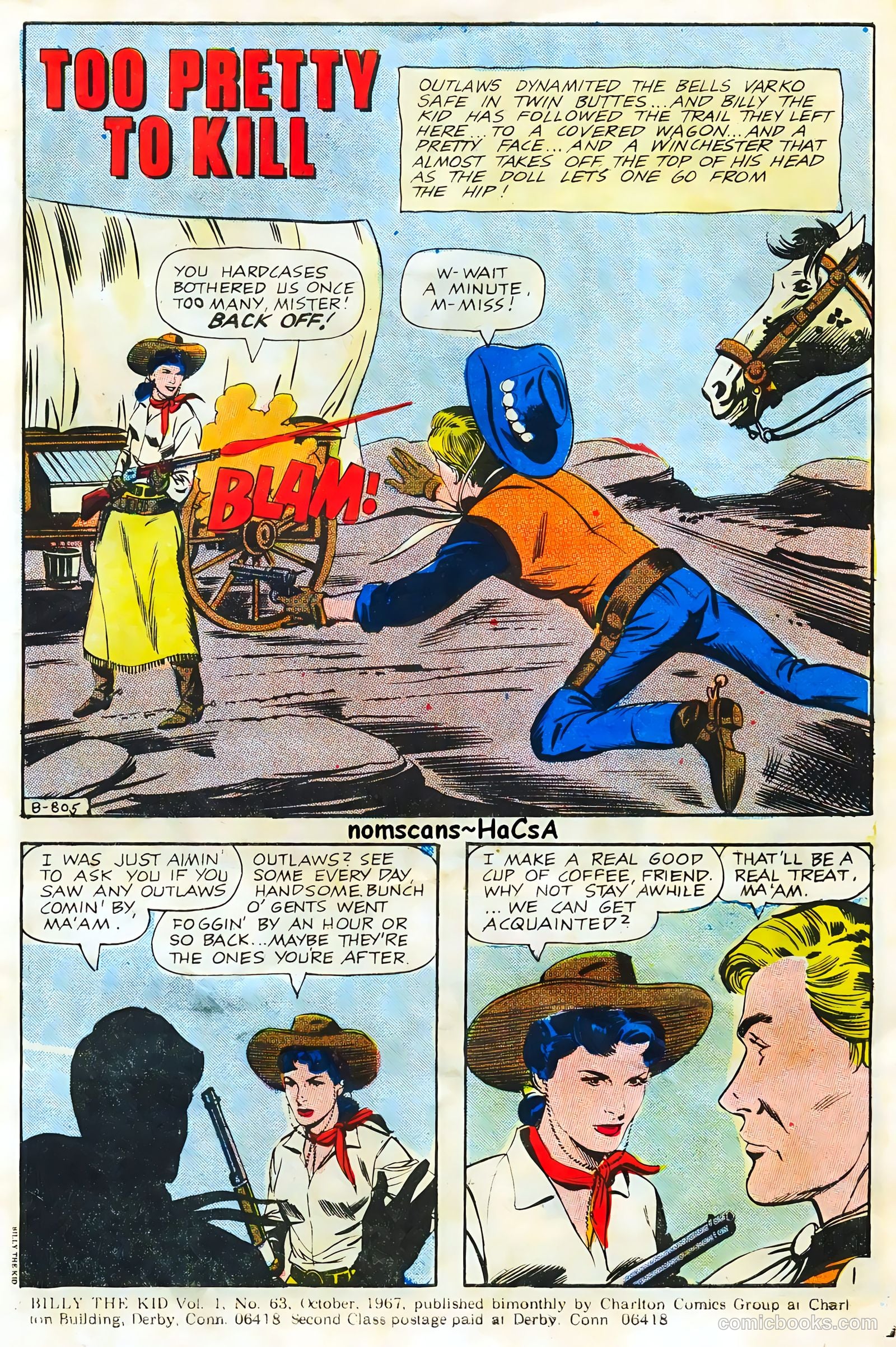 Billy the Kid #63 (1967) — page 3 of 36