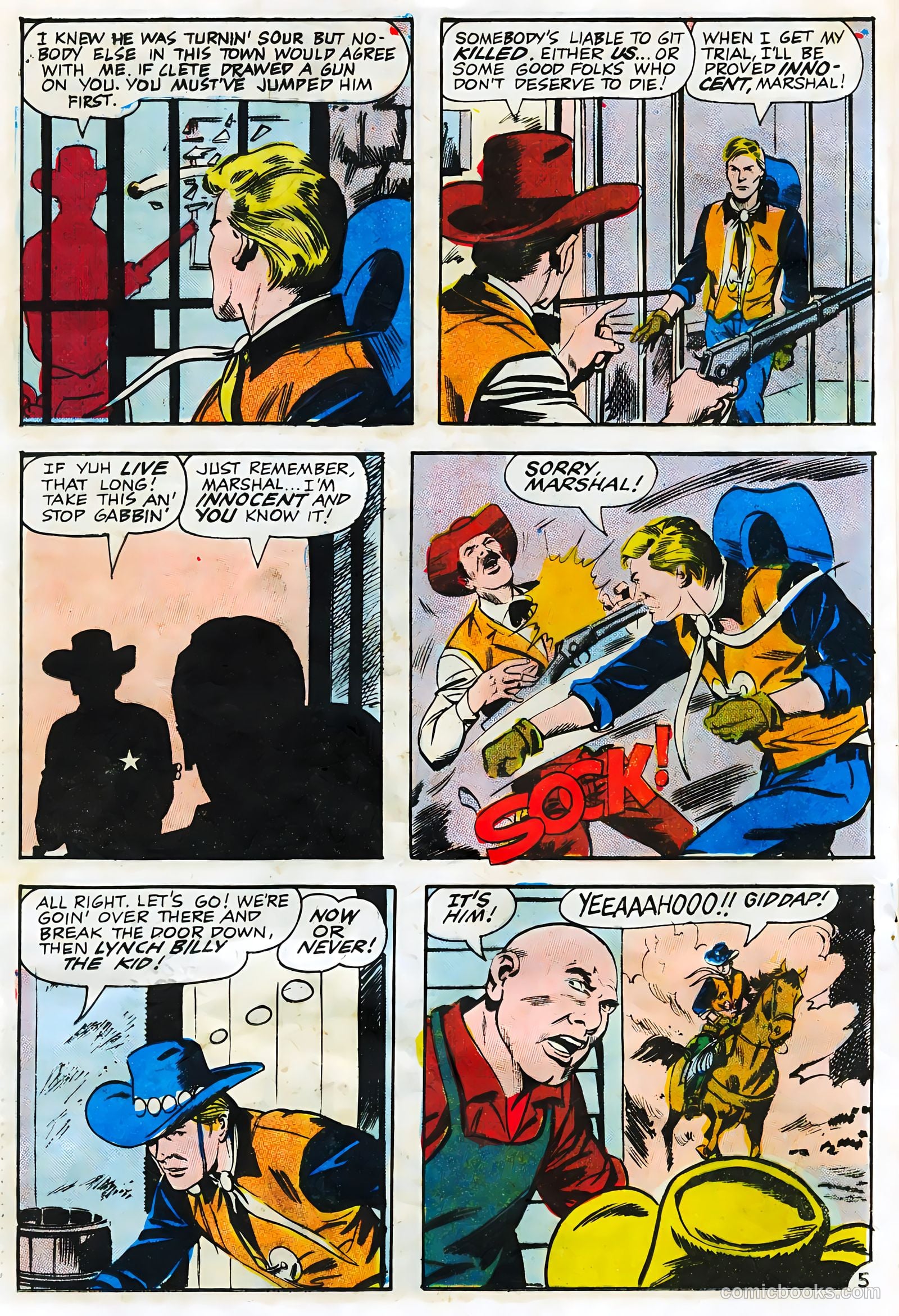 Billy the Kid #63 (1967) — page 20 of 36