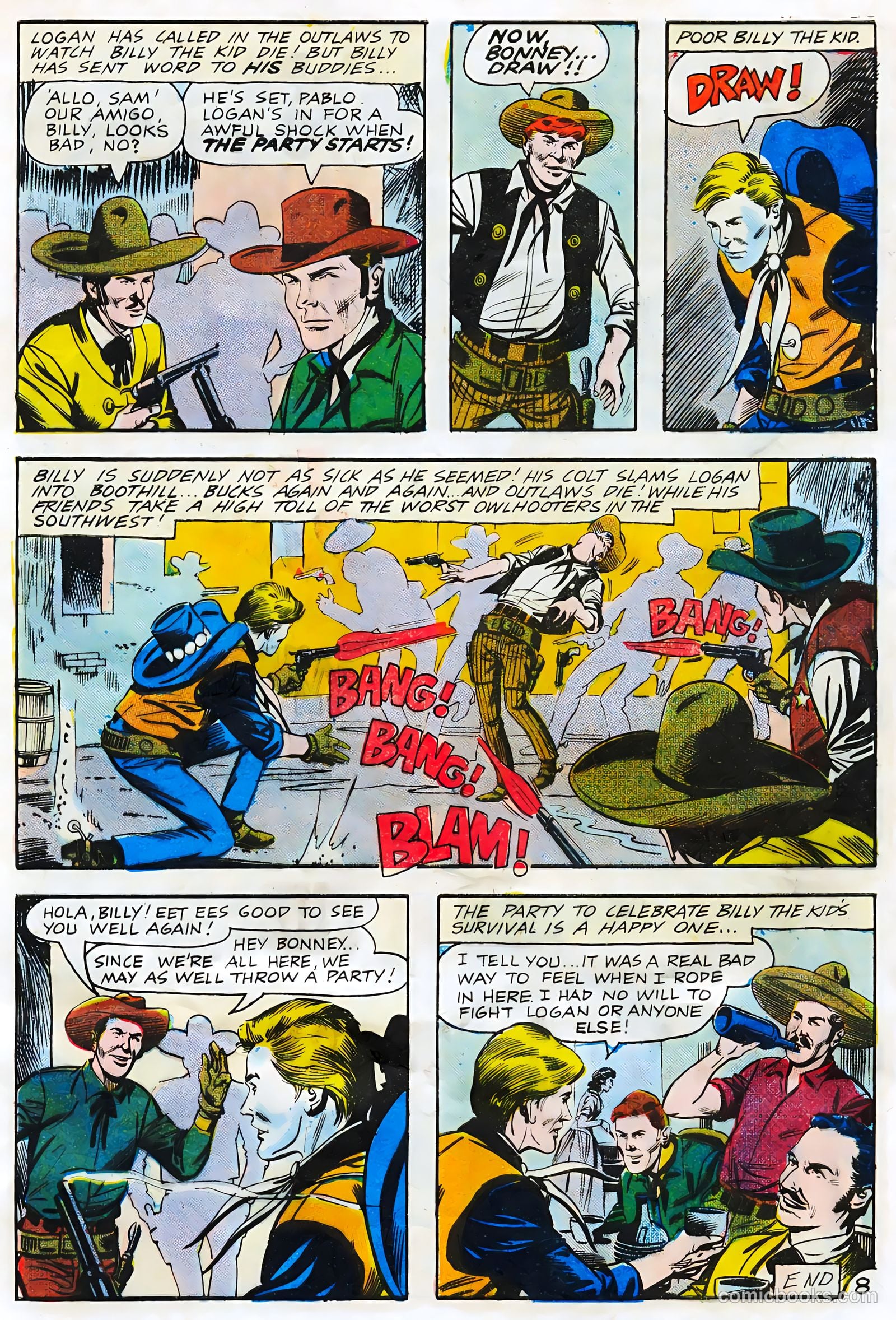 Billy the Kid #63 (1967) — page 32 of 36