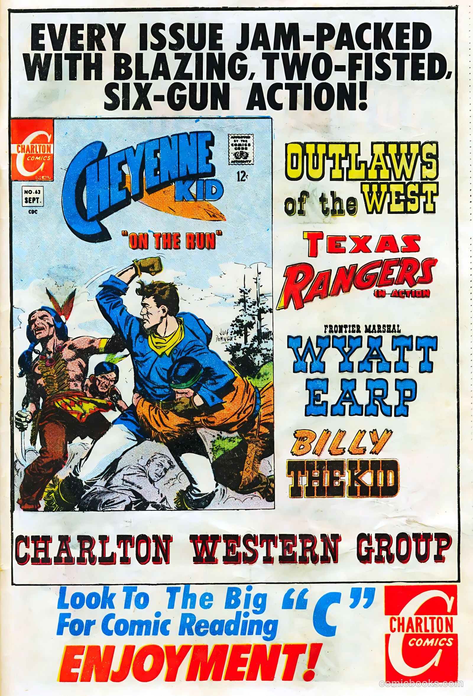 Billy the Kid #63 (1967) — page 33 of 36