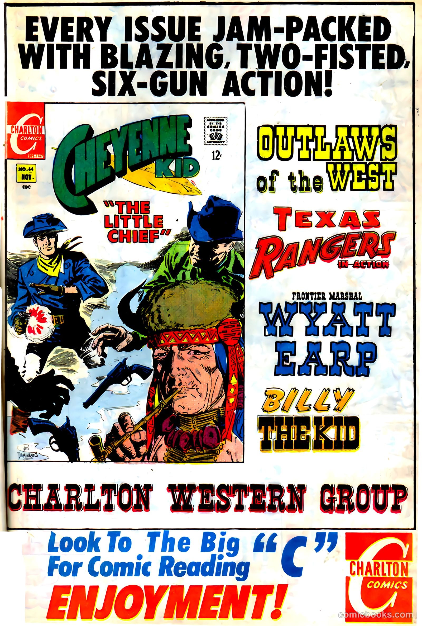 Billy the Kid #64 (1967) — page 33 of 36