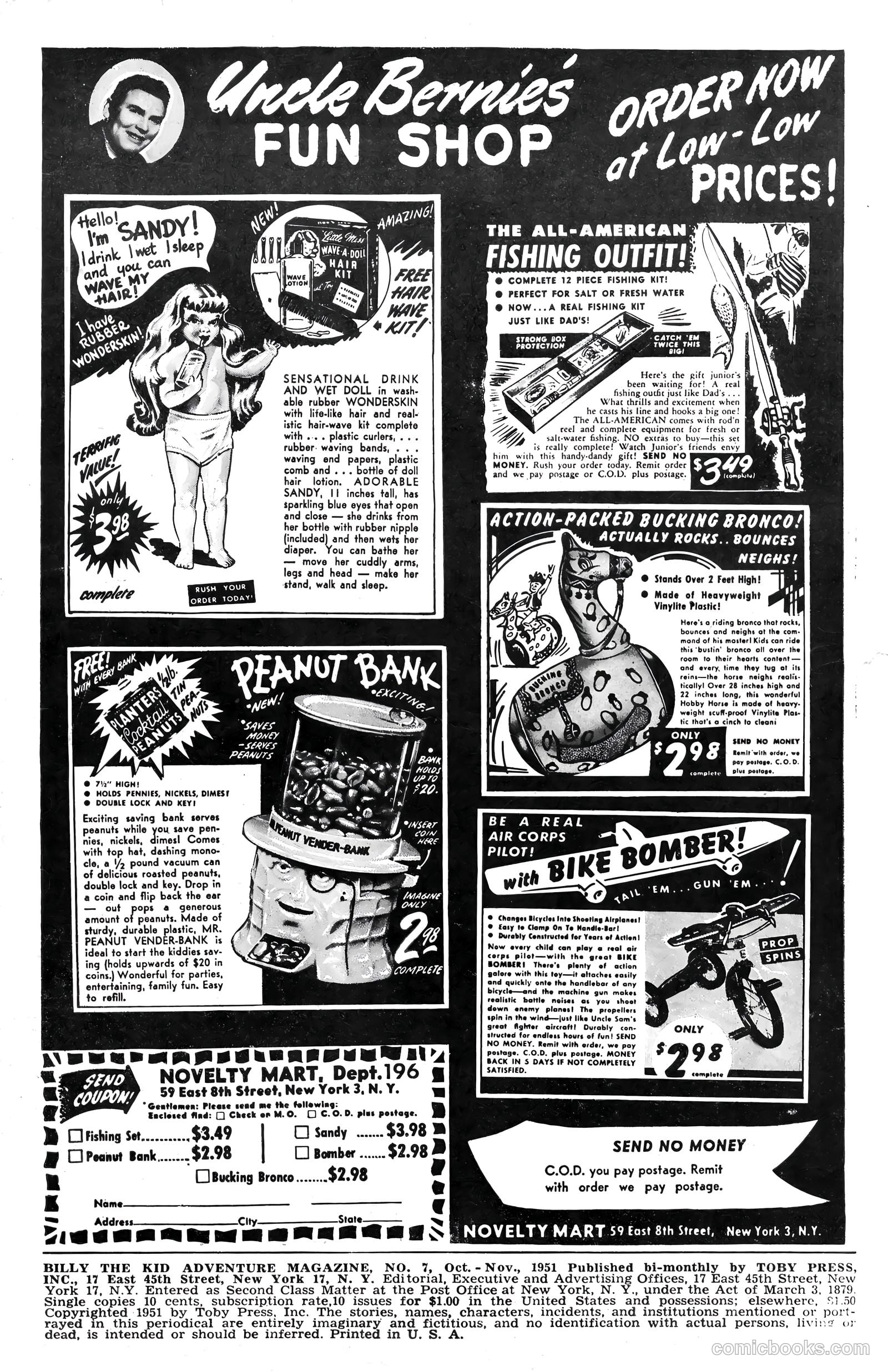 Billy the Kid Adventure Magazine #7 (1951) — page 2 of 36
