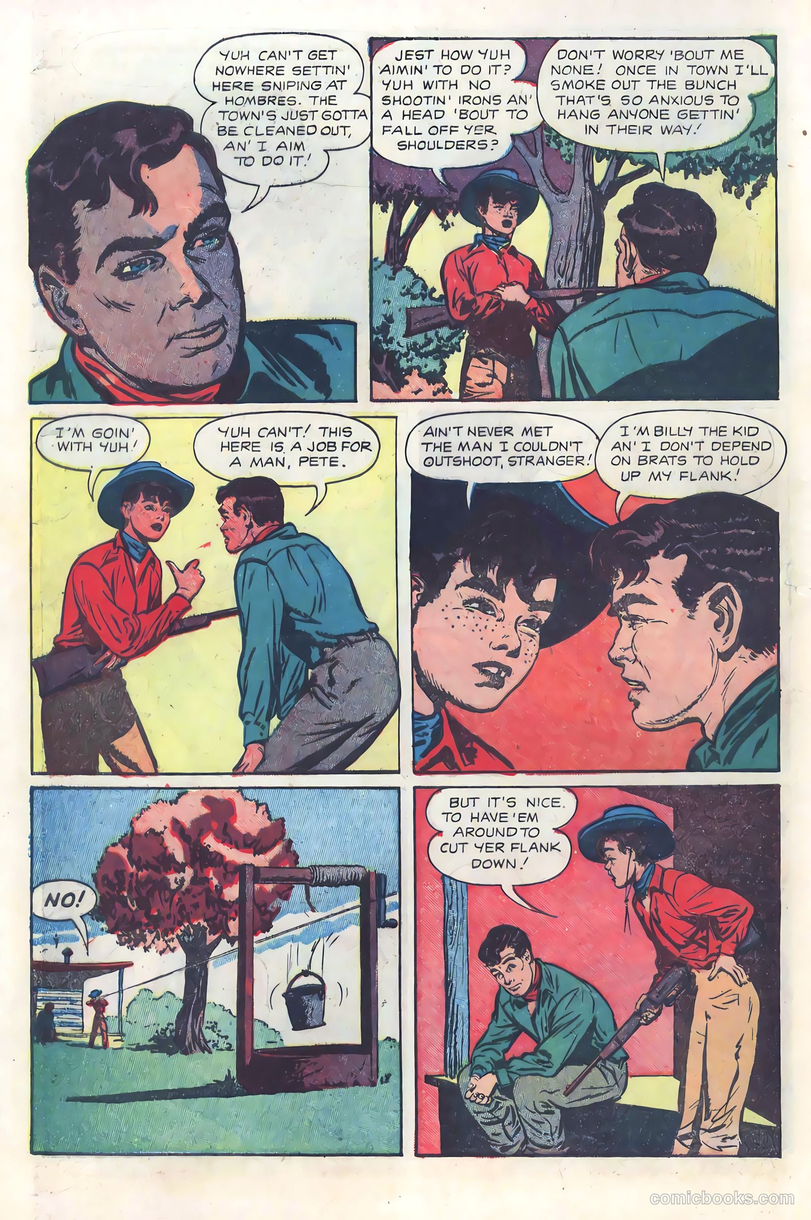 Billy the Kid Adventure Magazine #7 (1951) — page 6 of 36