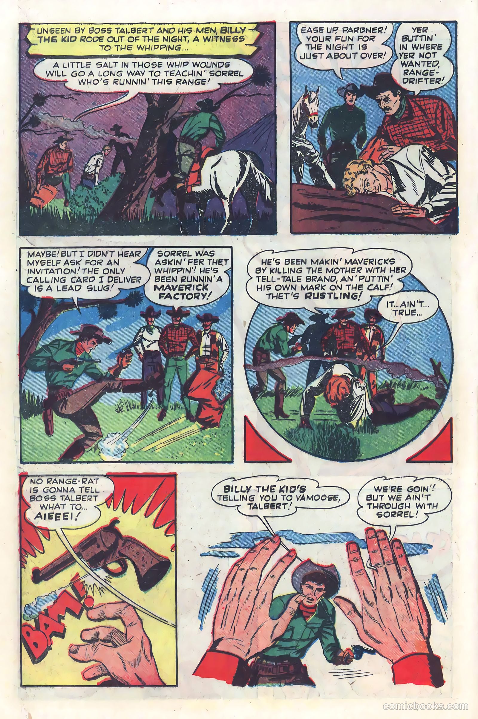 Billy the Kid Adventure Magazine #7 (1951) — page 14 of 36