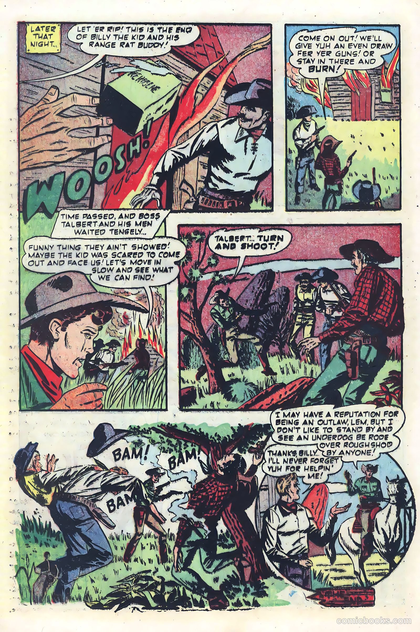 Billy the Kid Adventure Magazine #7 (1951) — page 20 of 36