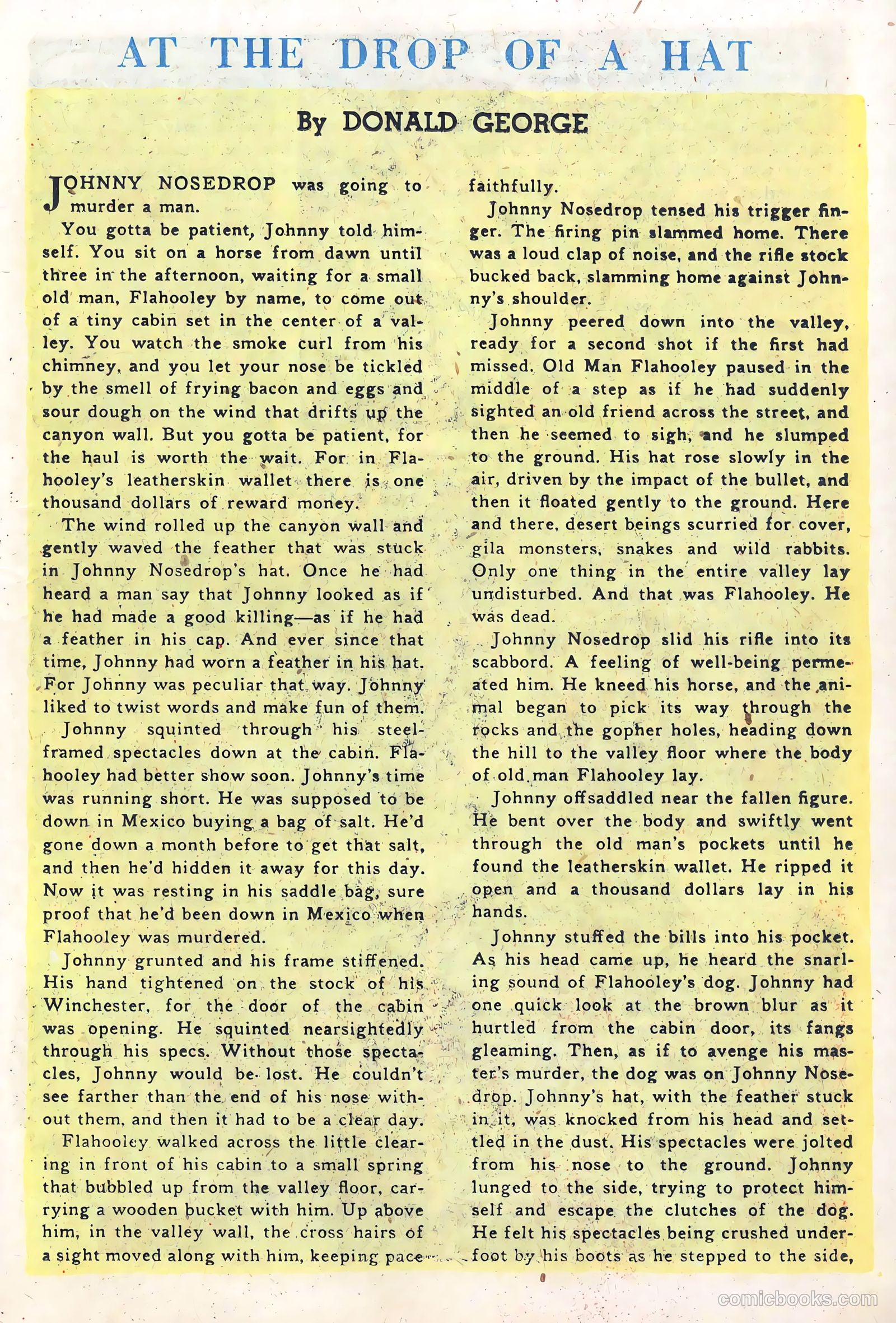 Billy the Kid Adventure Magazine #7 (1951) — page 21 of 36
