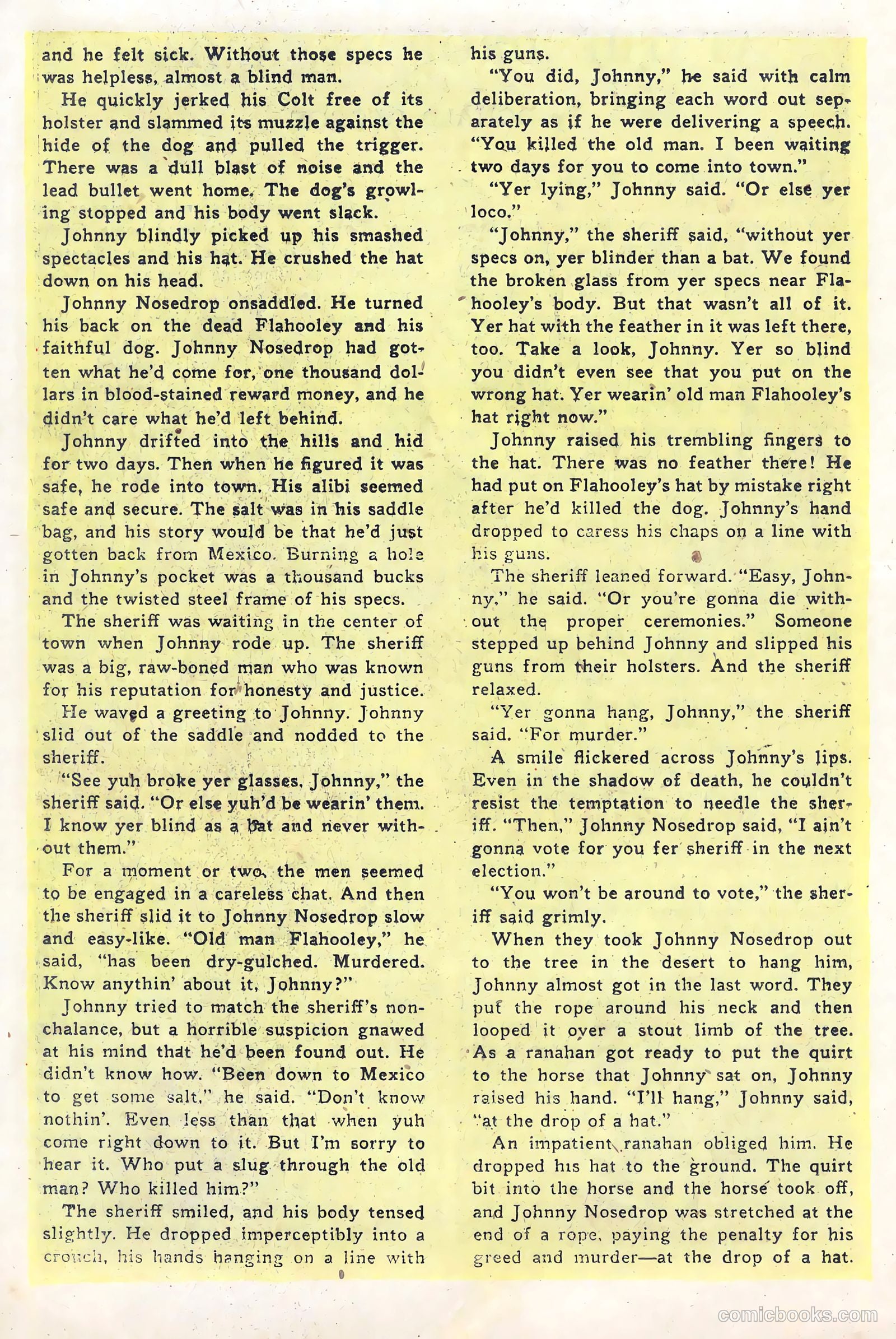 Billy the Kid Adventure Magazine #7 (1951) — page 22 of 36