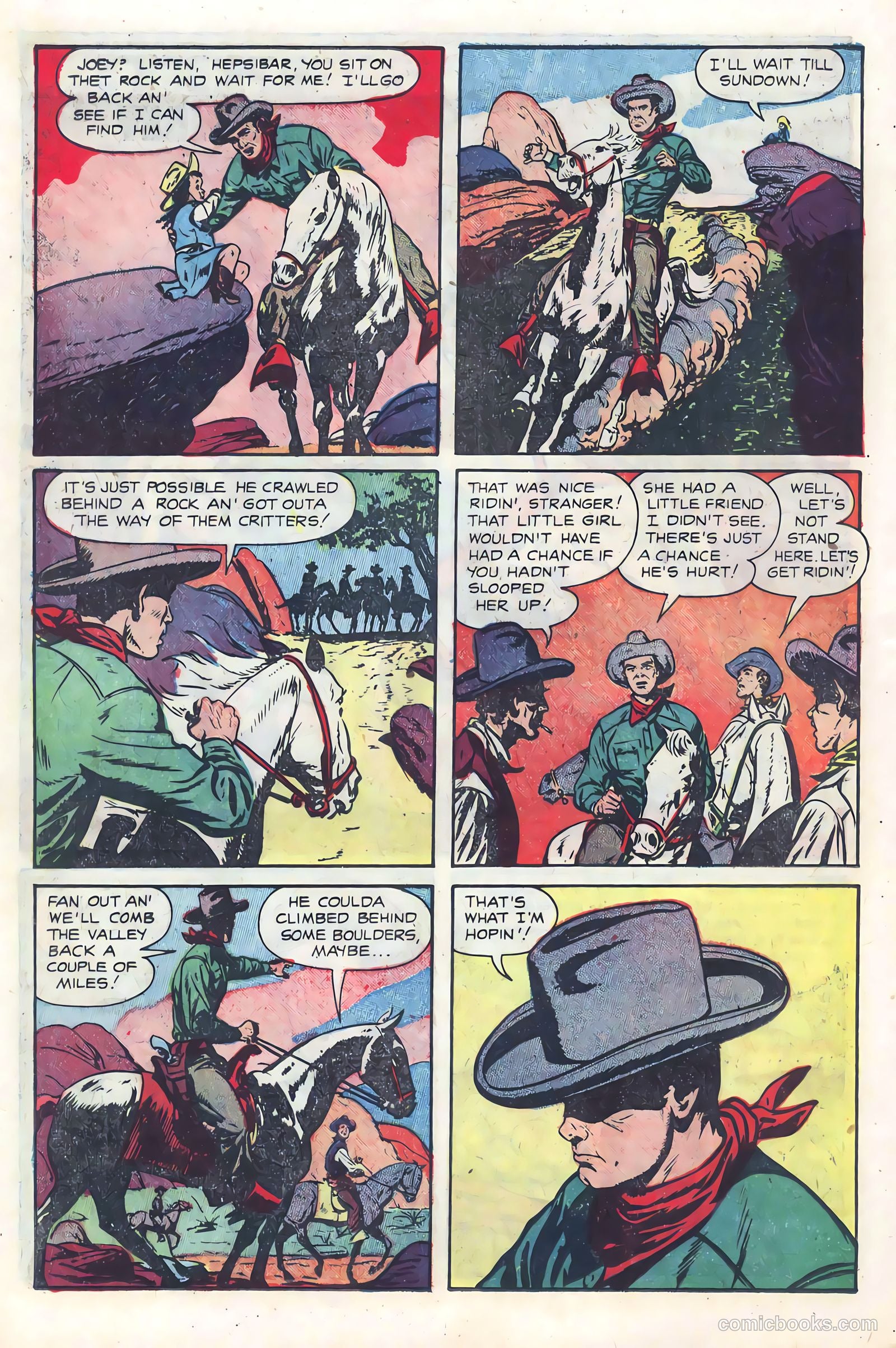 Billy the Kid Adventure Magazine #7 (1951) — page 24 of 36
