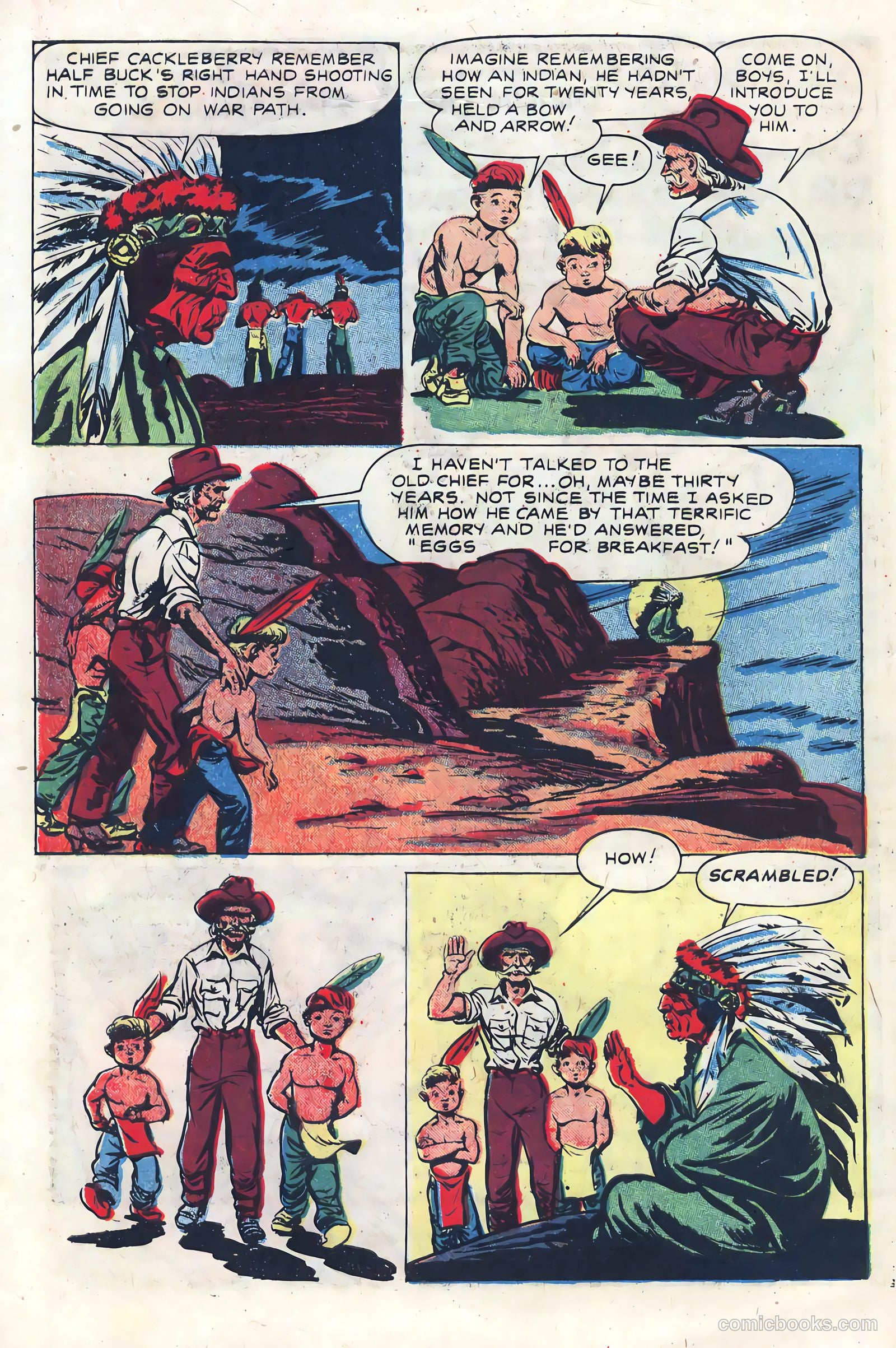 Billy the Kid Adventure Magazine #7 (1951) — page 32 of 36