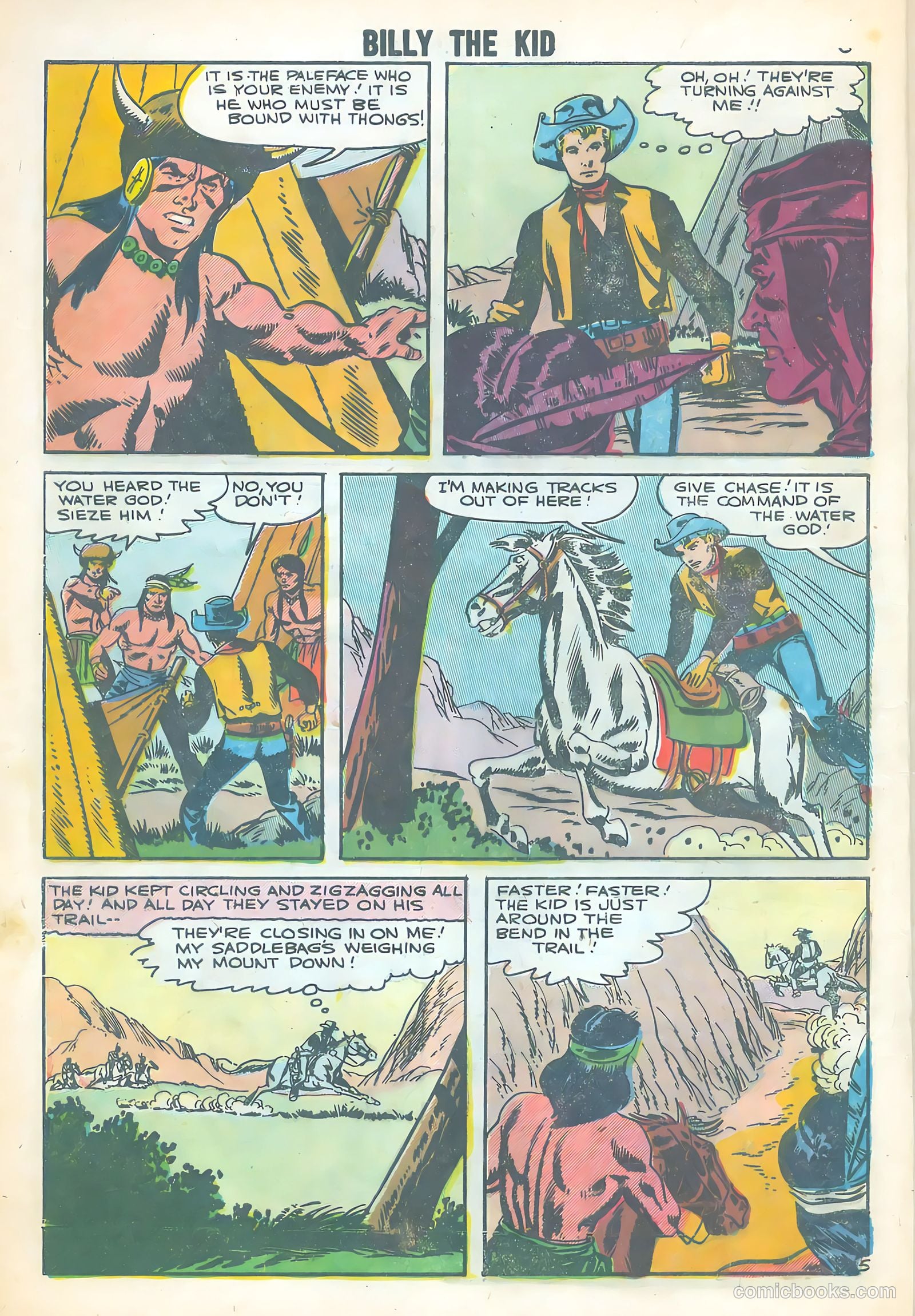 Billy the Kid #9 (1957) — page 8 of 36