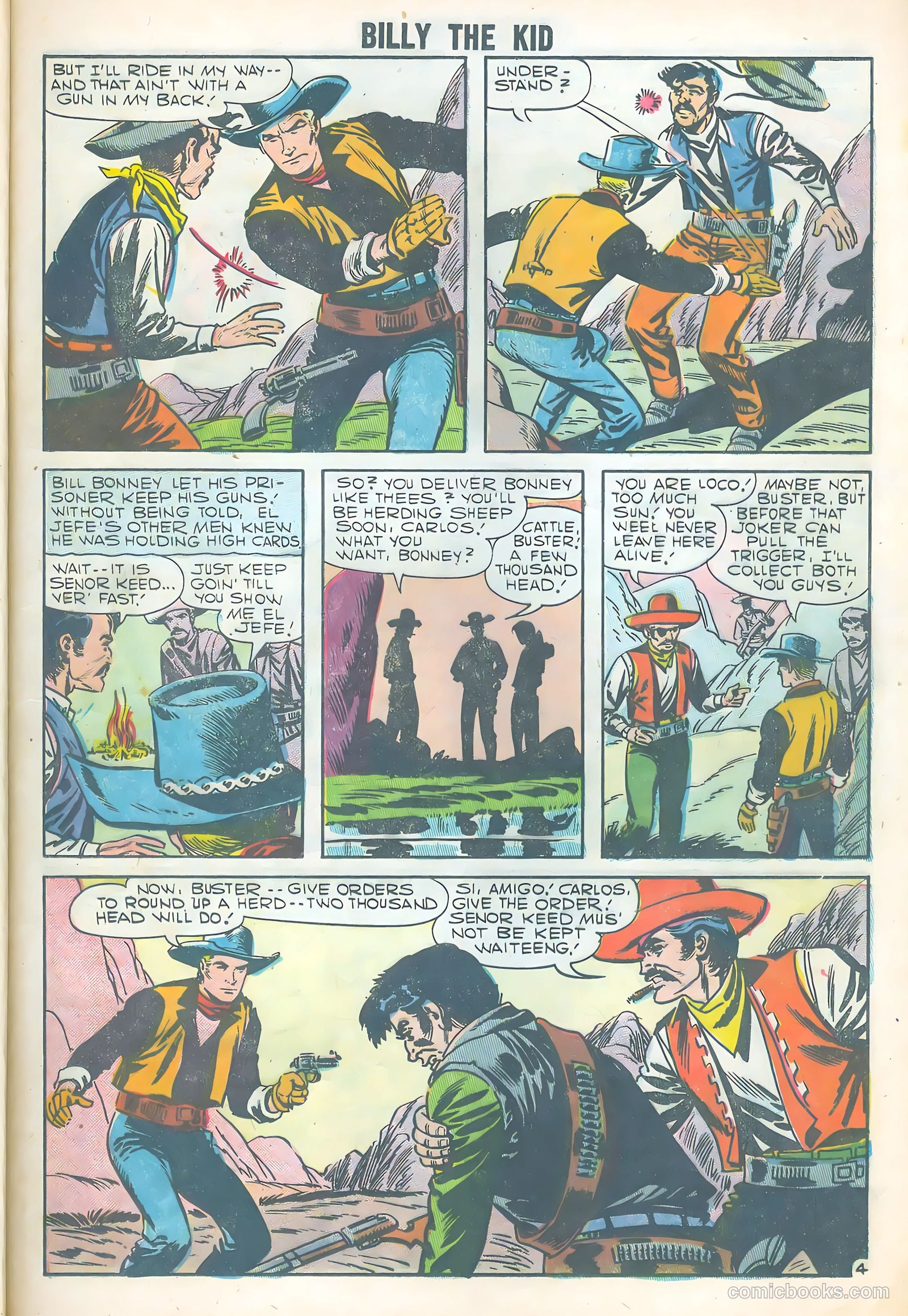 Billy the Kid #9 (1957) — page 17 of 36
