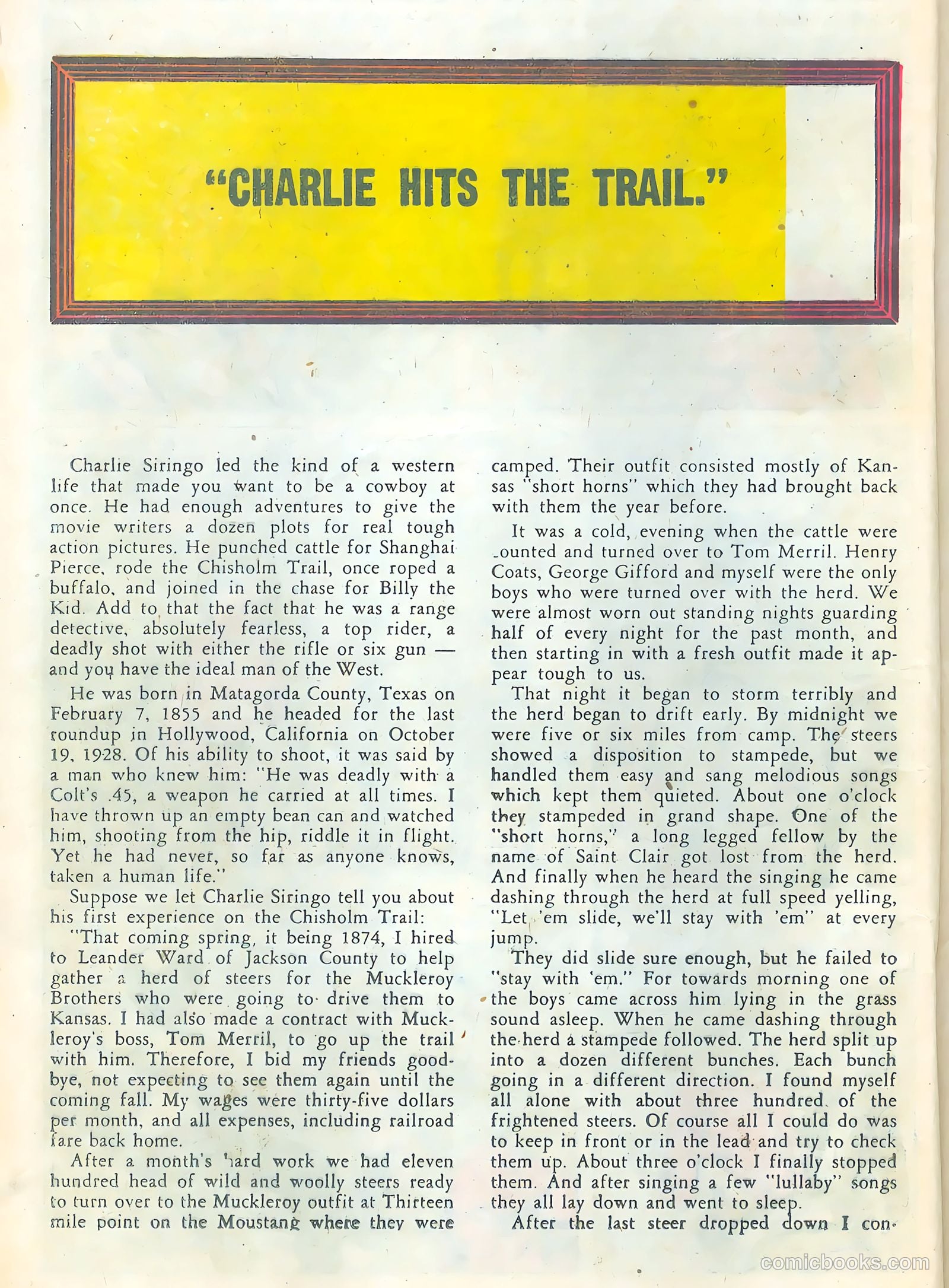 Billy the Kid #9 (1957) — page 20 of 36