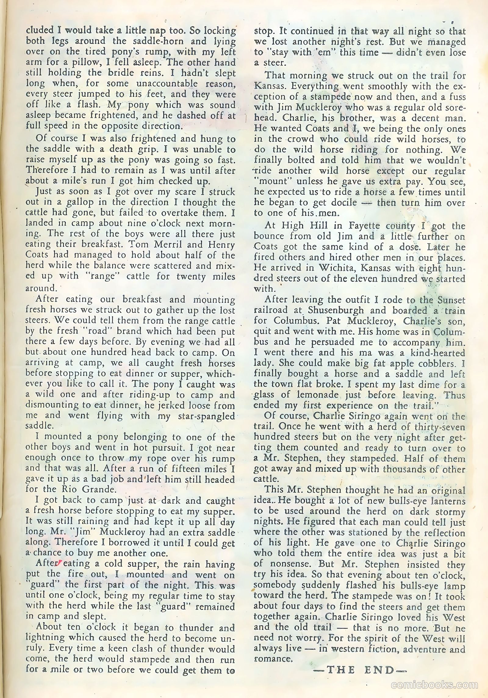 Billy the Kid #9 (1957) — page 21 of 36
