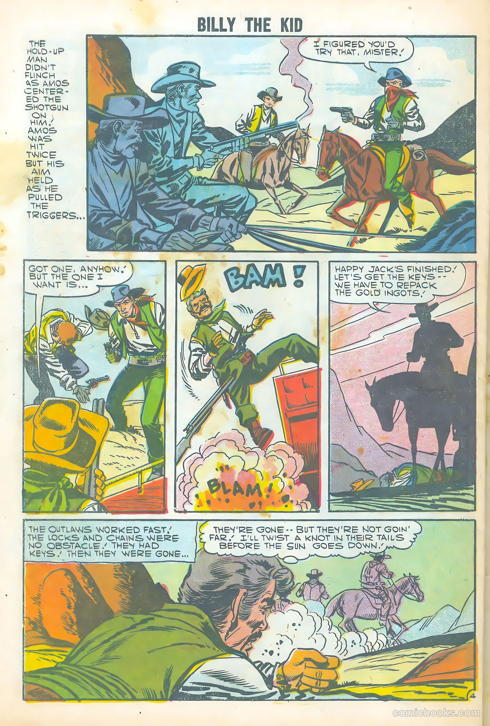 Billy the Kid #9 (1957) — page 32 of 36