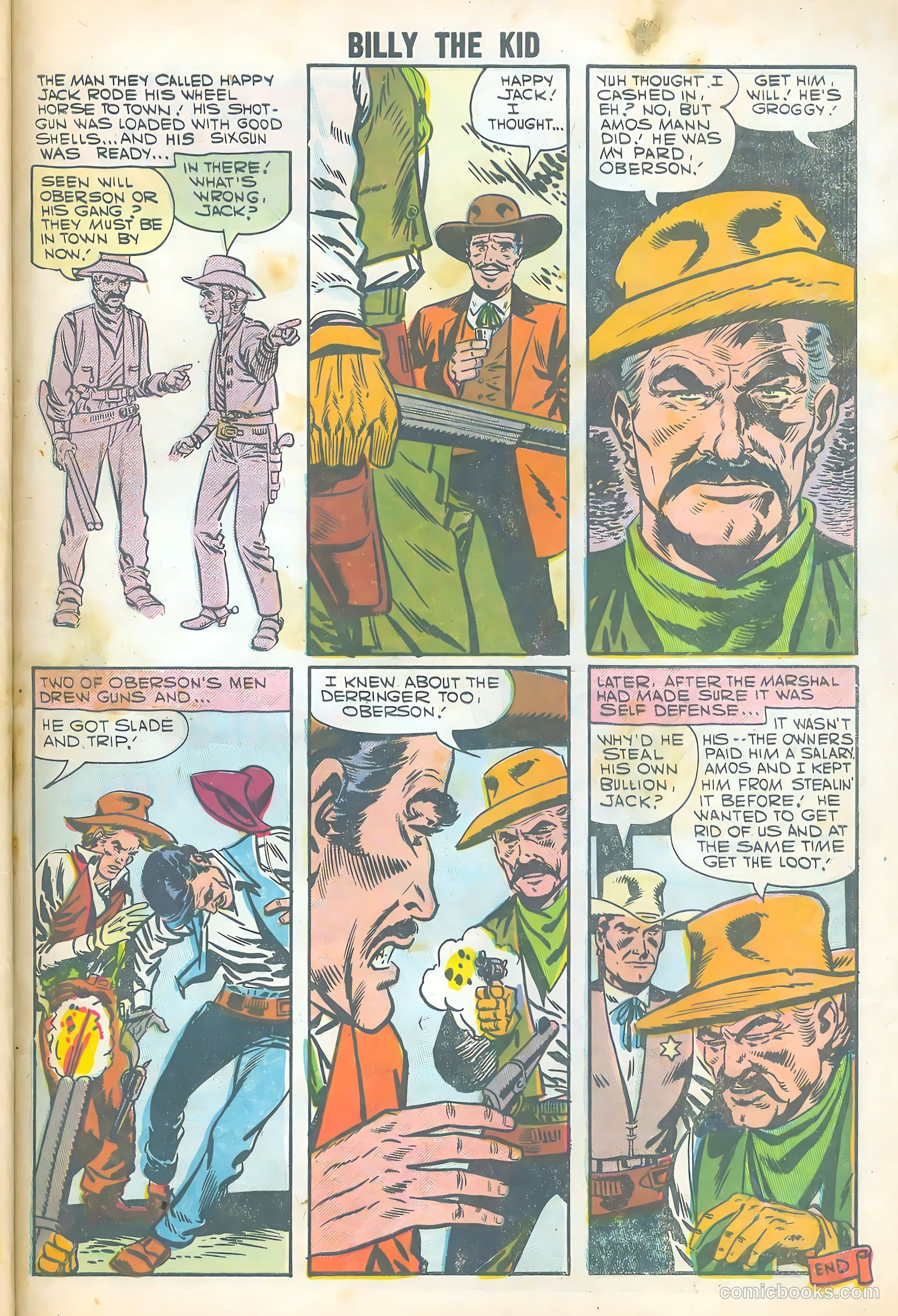 Billy the Kid #9 (1957) — page 33 of 36