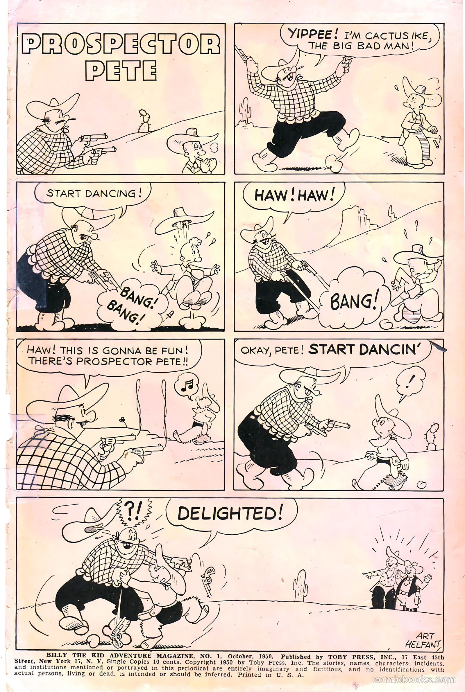Billy the Kid Adventure Magazine #1 (1950) — page 2 of 36